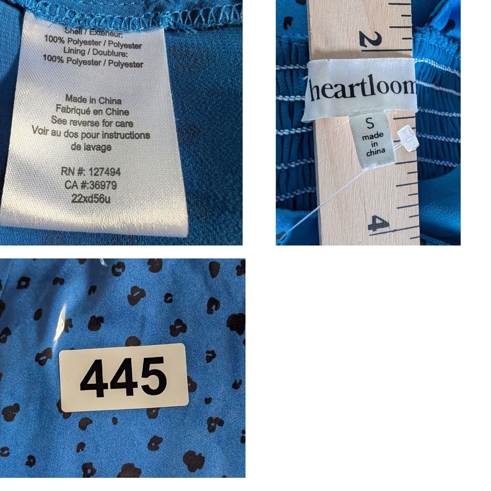 Heartloom - This title is concise and utilizes most important keywords Size S / US 4 / IT 40 - 8 Thumbnail