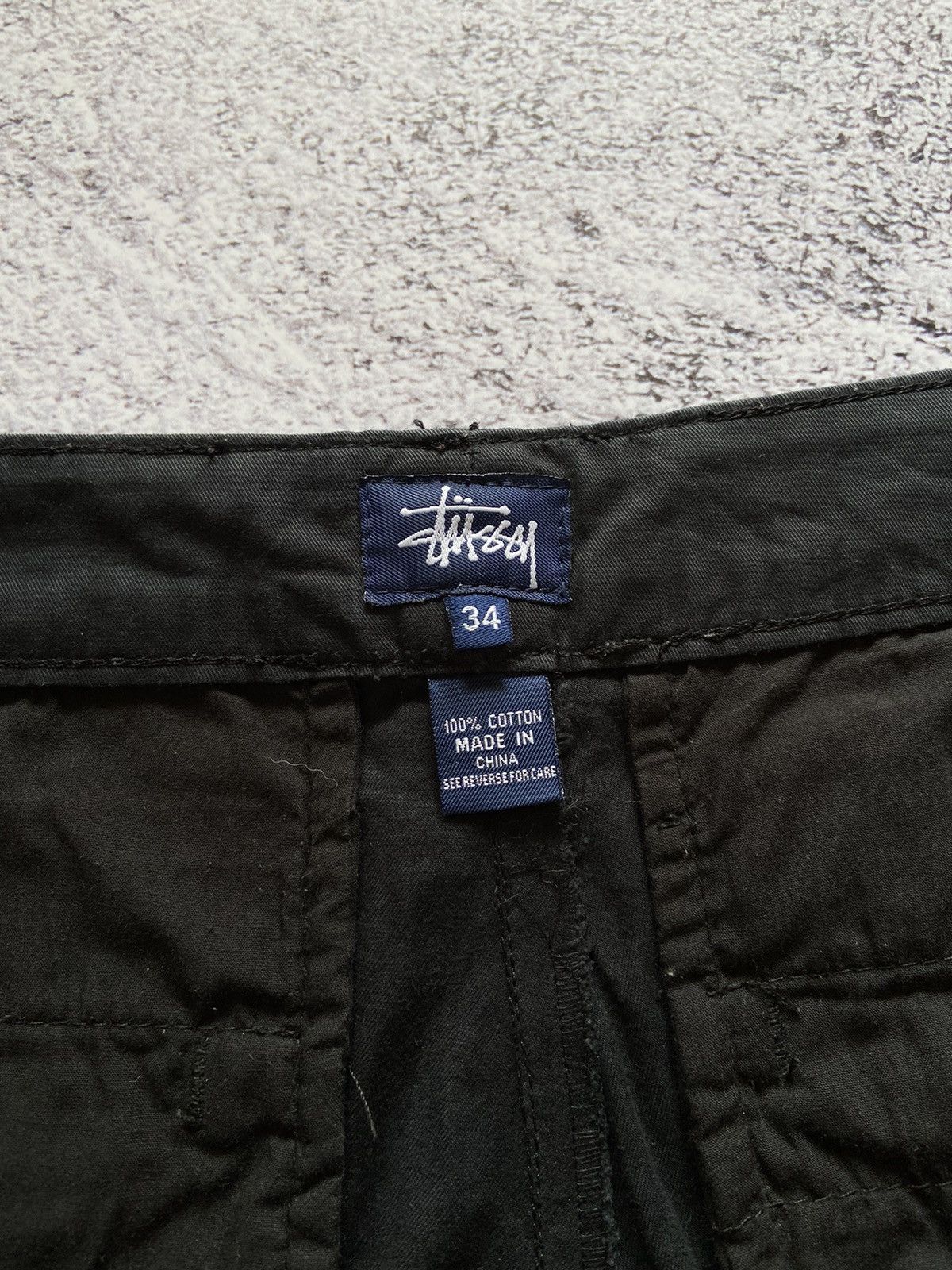 Stussy Vintage Stussy Cargo Pockets Rare Street Skate Rap Style Size US 38 / EU 54 - 8 Thumbnail