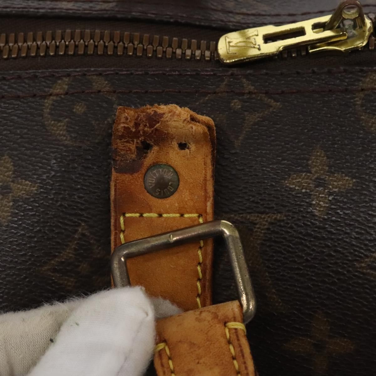 Louis Vuitton LOUIS VUITTON Monogram Keepall 45 Boston Bag M41428 Size ONE SIZE - 4 Thumbnail