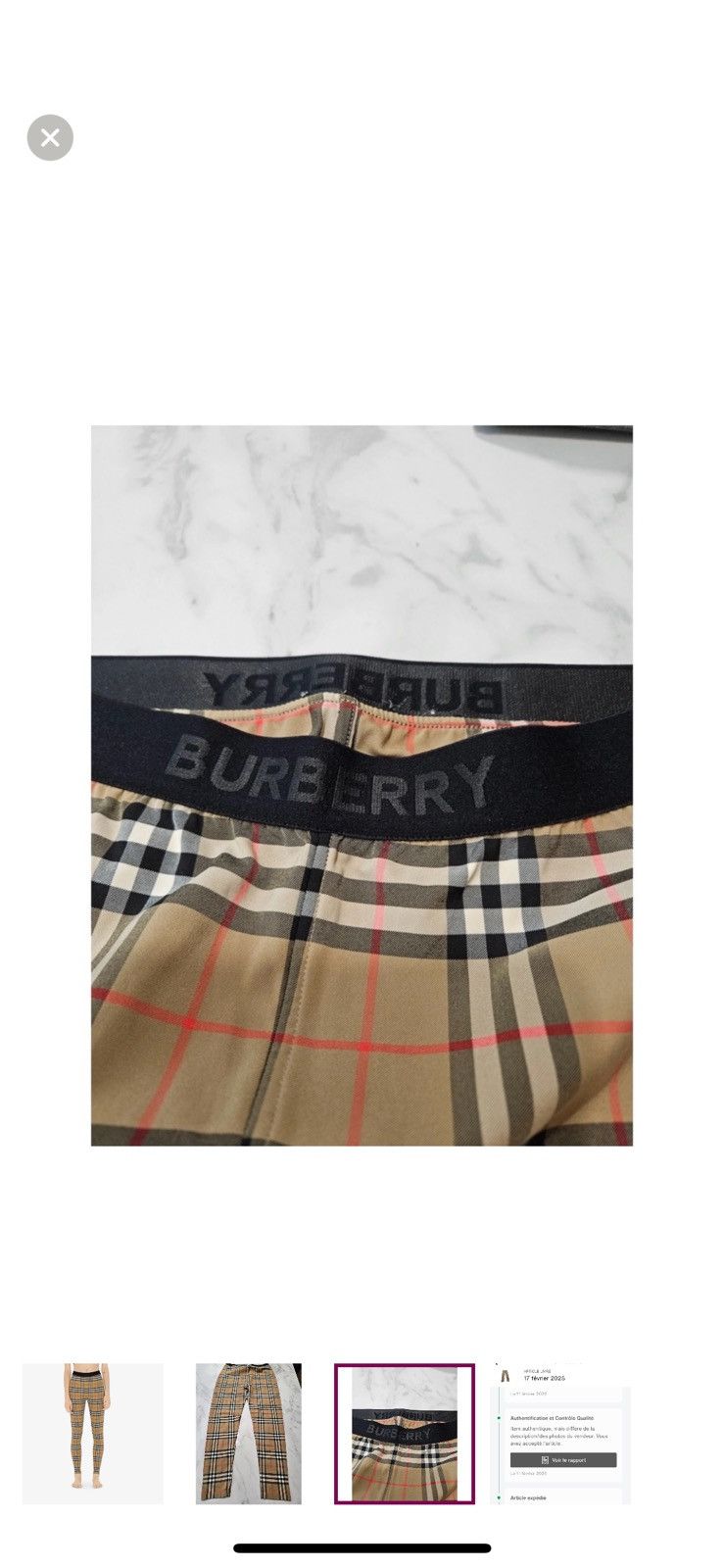 Burberry burberry leggings Size 28" / US 6 / IT 42 - 3 Thumbnail