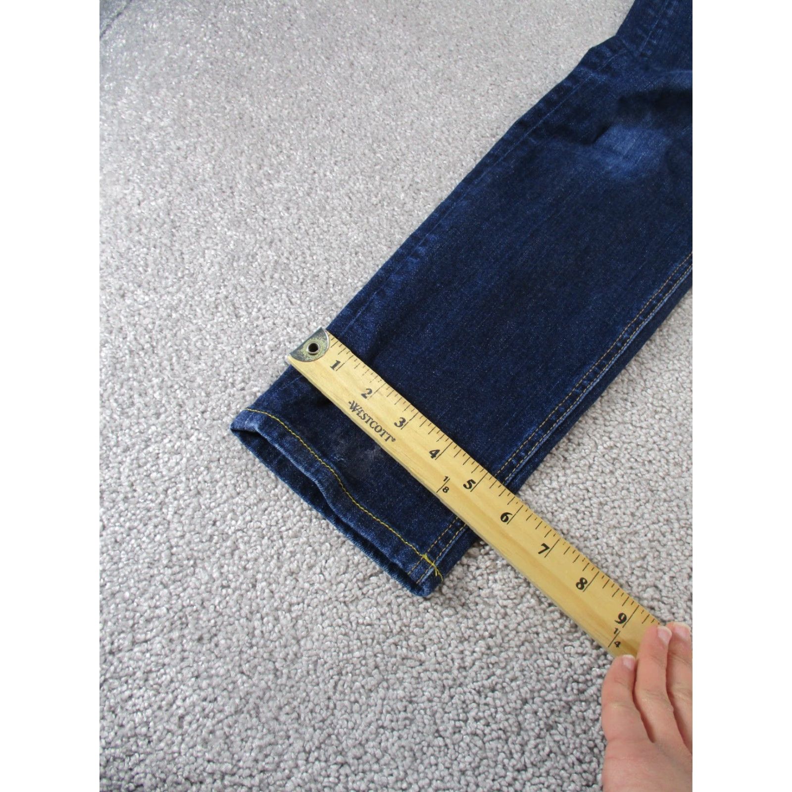 Rag & Bone VINTAGE rag & bone Jeans Womens 29 Skinny Dark Wash Denim Blue 2010s Girls Size 29" - 7 Thumbnail