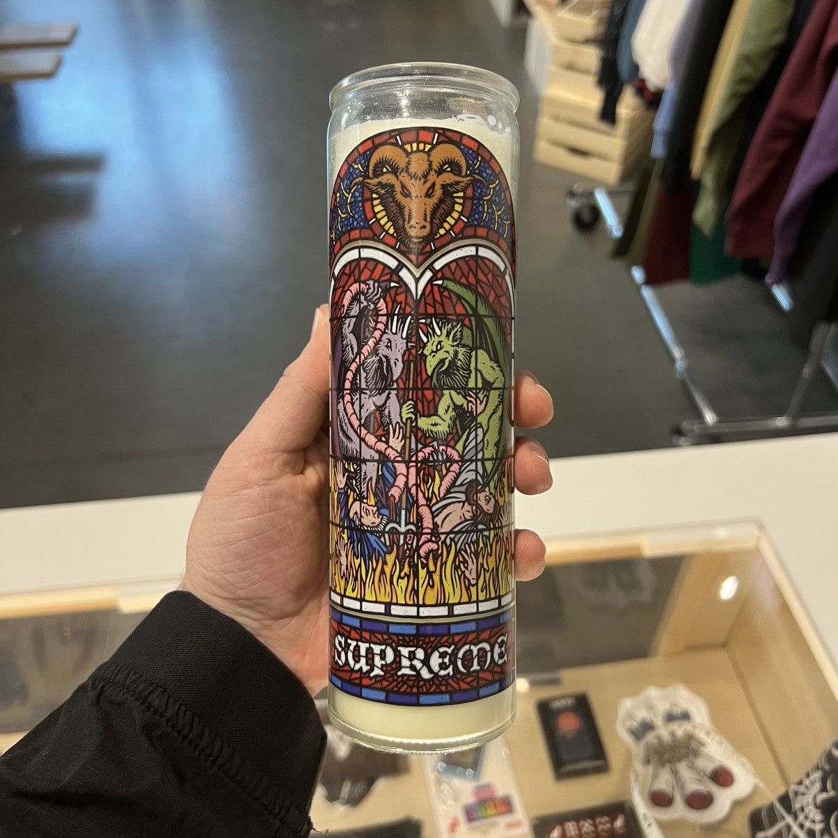 Supreme Supreme Prayer Candle White Size ONE SIZE - 1 Thumbnail
