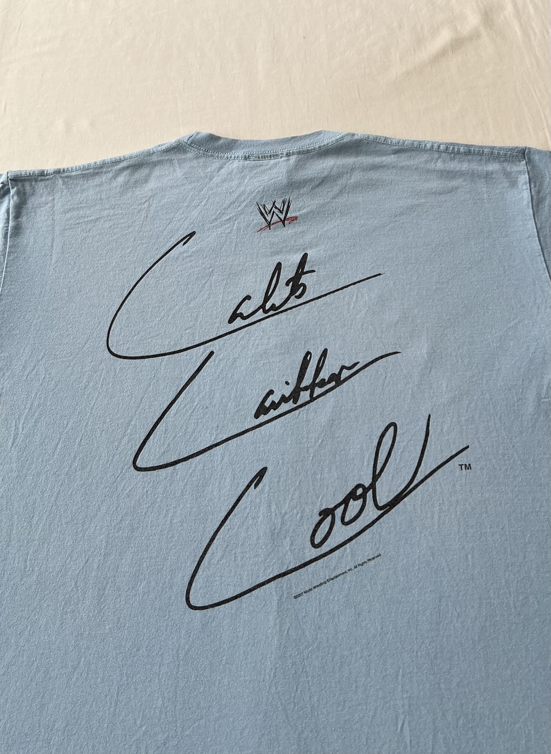 WWE Vintage 2007 Carlito Caribbean Cool WWE Wrestling T-shirt Size US L / EU 52-54 / 3 - 14 Thumbnail