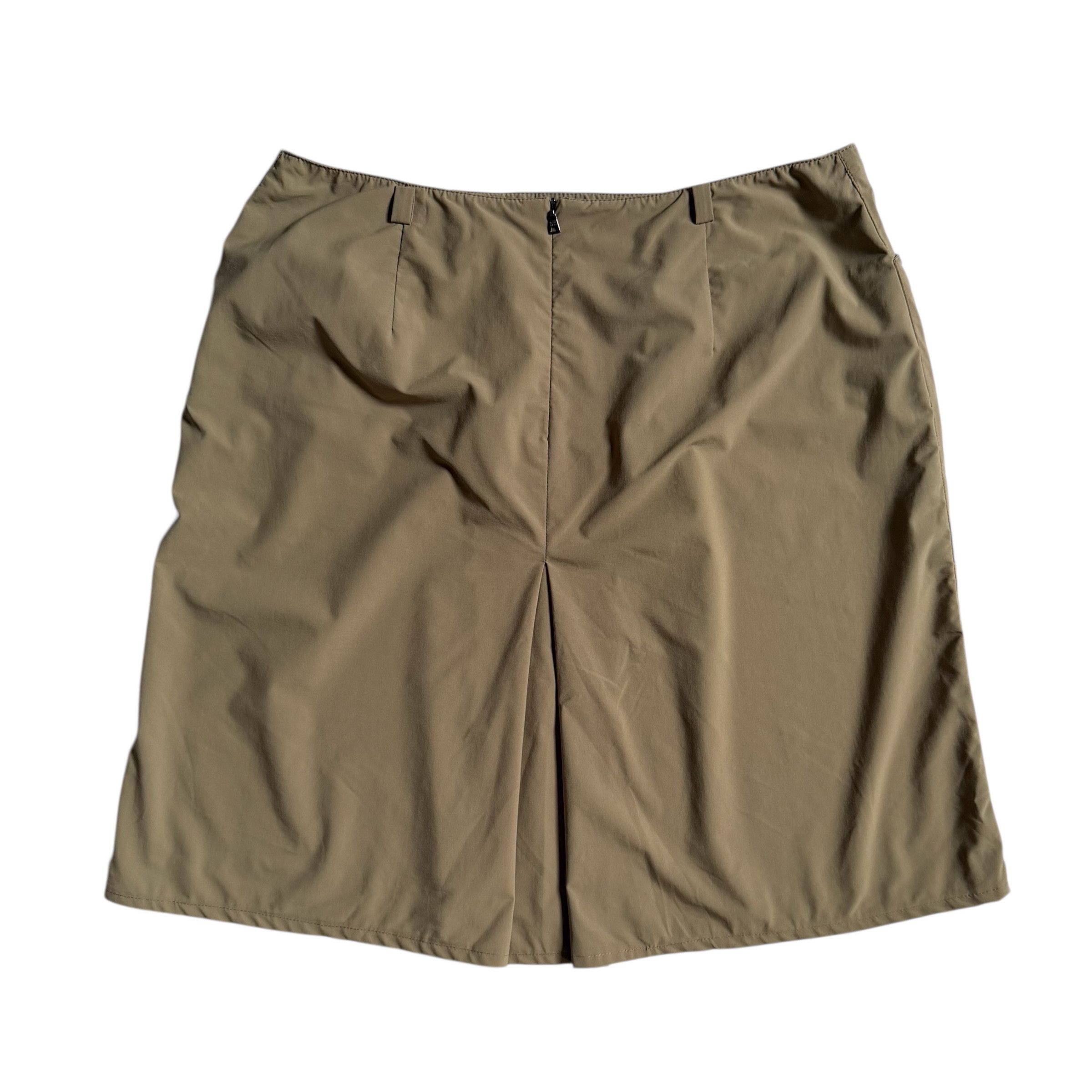 Prada PRADA VINTAGE NYLON SKIRT Size 30" / US 8 / IT 44 - 3 Thumbnail