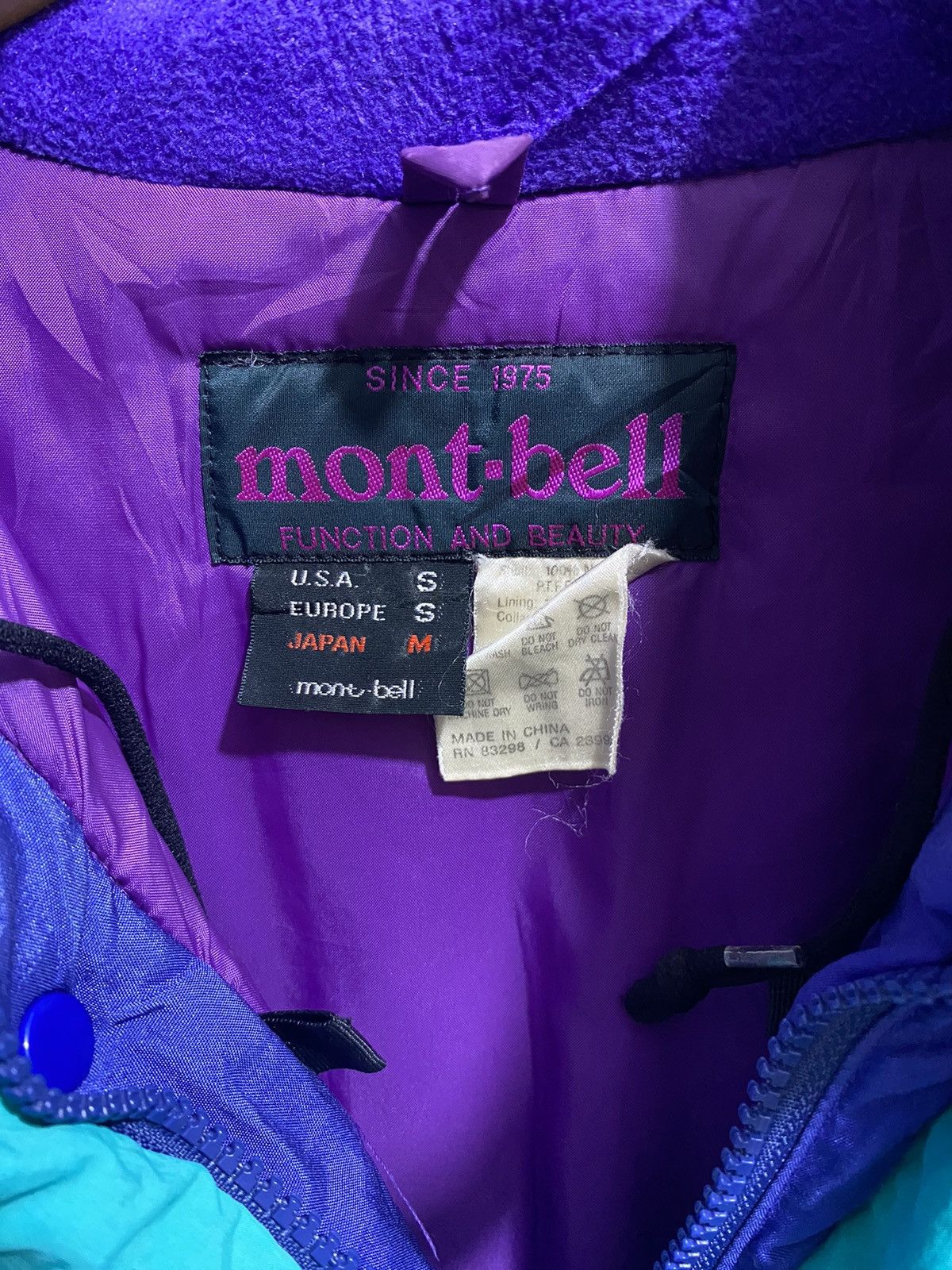 Montbell Montbell outdoor jacket vintage Size US XL / EU 56 / 4 - 5 Thumbnail
