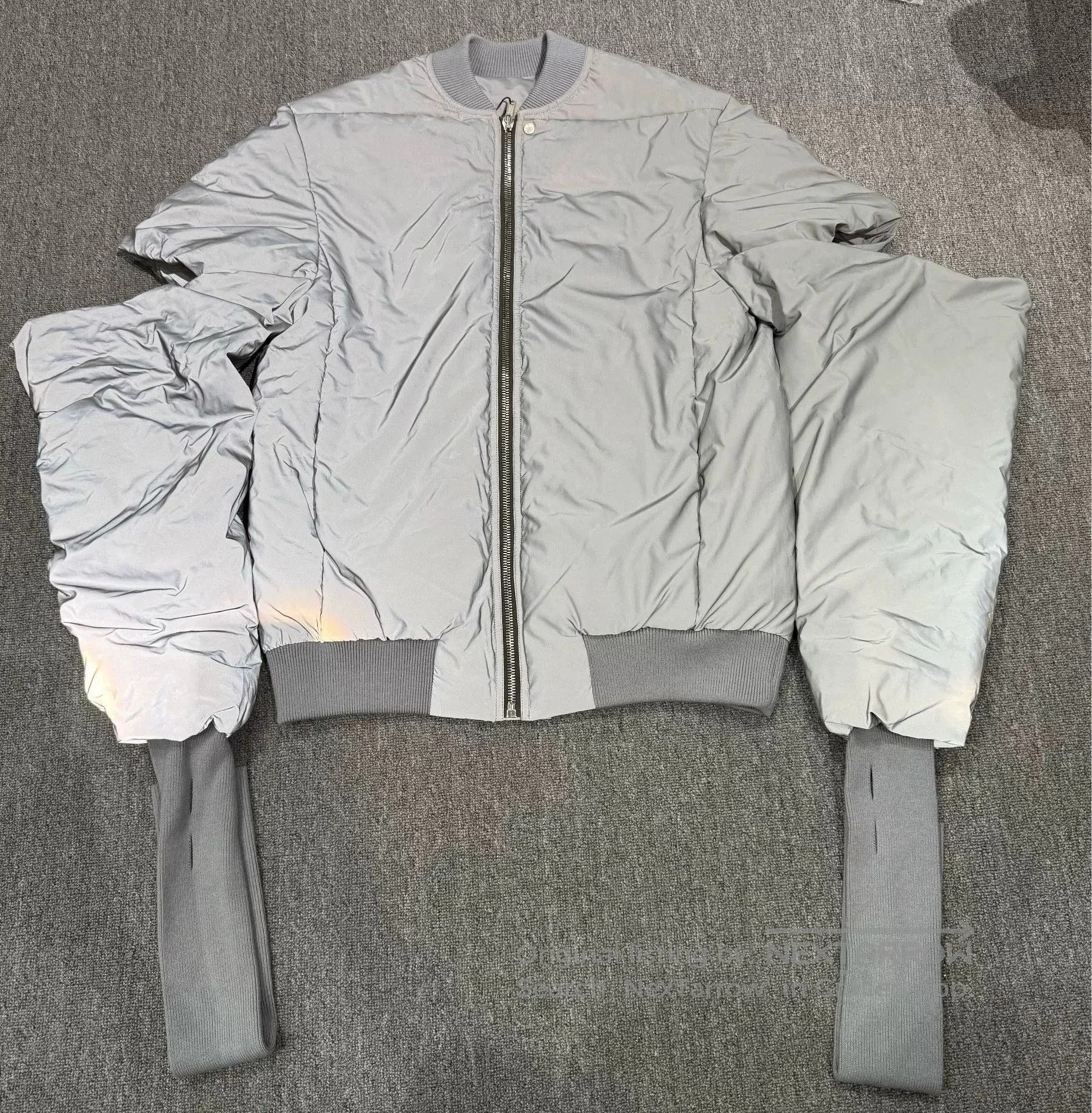Rick Owens Rick Owens Stand Collar Zip Down Jacket. Size US M / EU 48-50 / 2 - 2 Thumbnail
