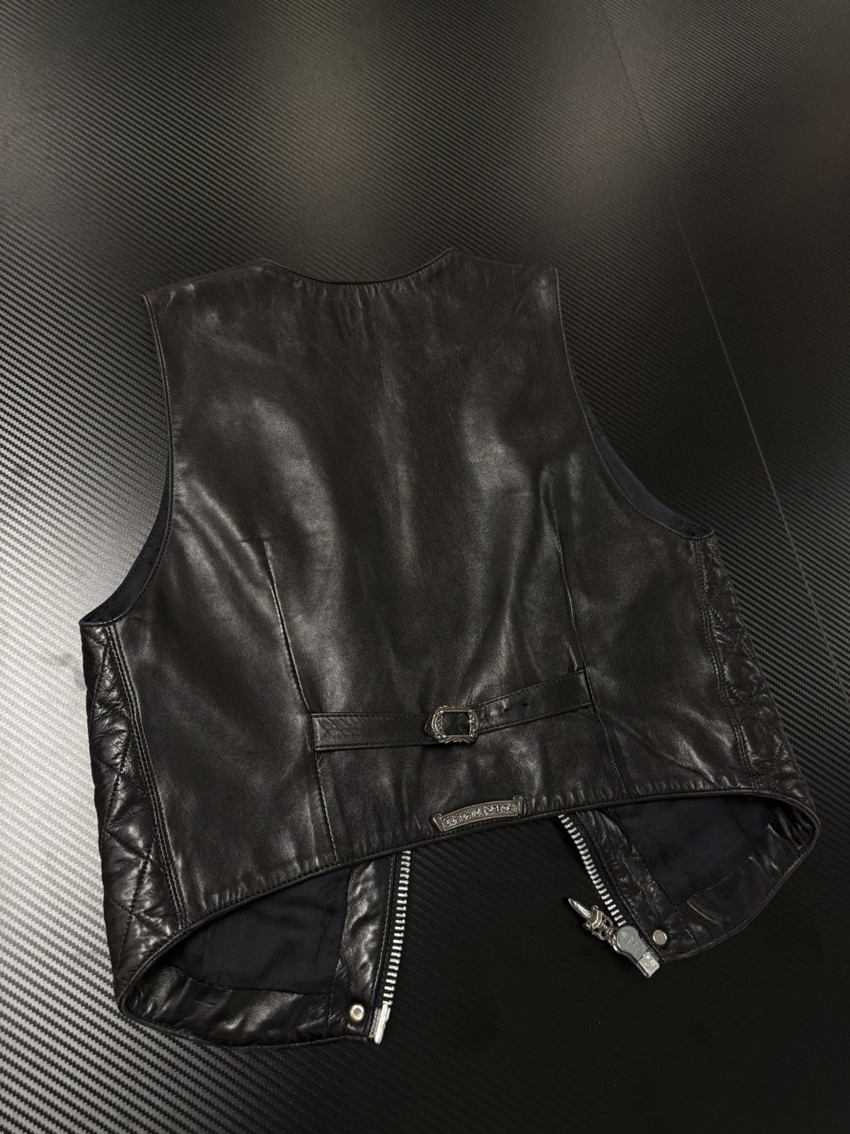 Chrome Hearts Chrome Hearts quilted leather vest Size S / US 4 / IT 40 - 10 Thumbnail