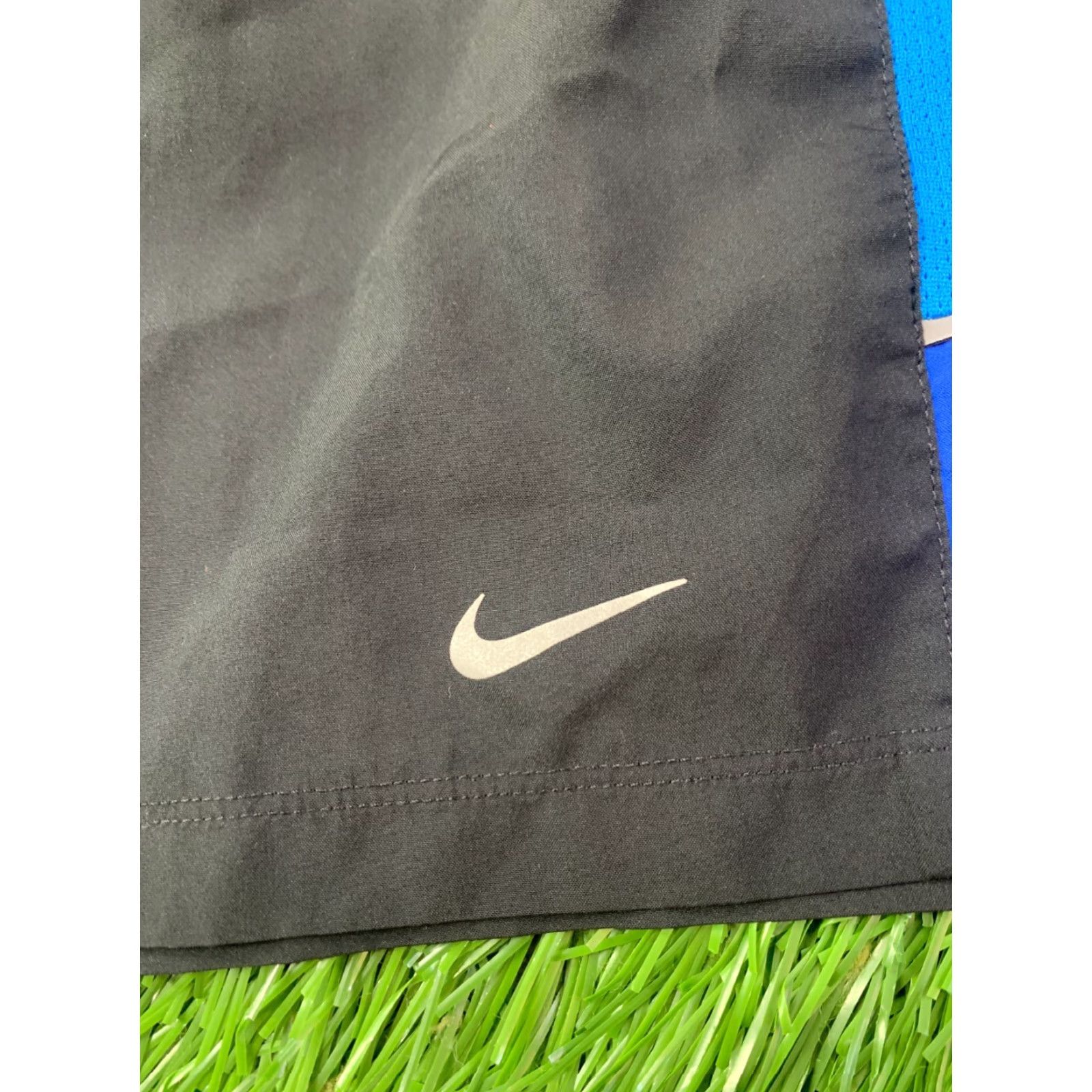 Nike Nike Dri-FIT Original 2014 Men Running Shorts Size S Black Blue Running Mens Shorts Size US 29 - 2 Thumbnail