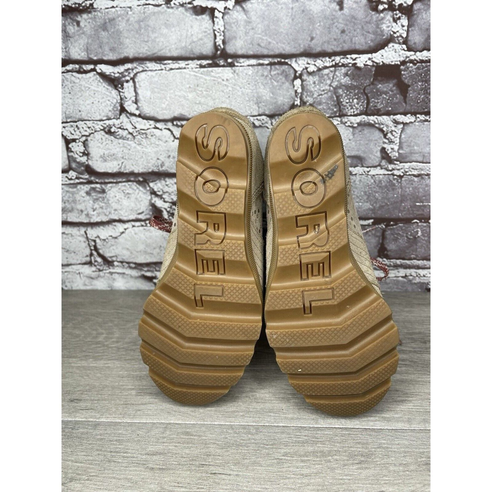 SOREL SOREL Joan of Arctic Wedge II Soft Taupe Suede Winter Lace U Size US 4 / IT 34 - 12 Thumbnail