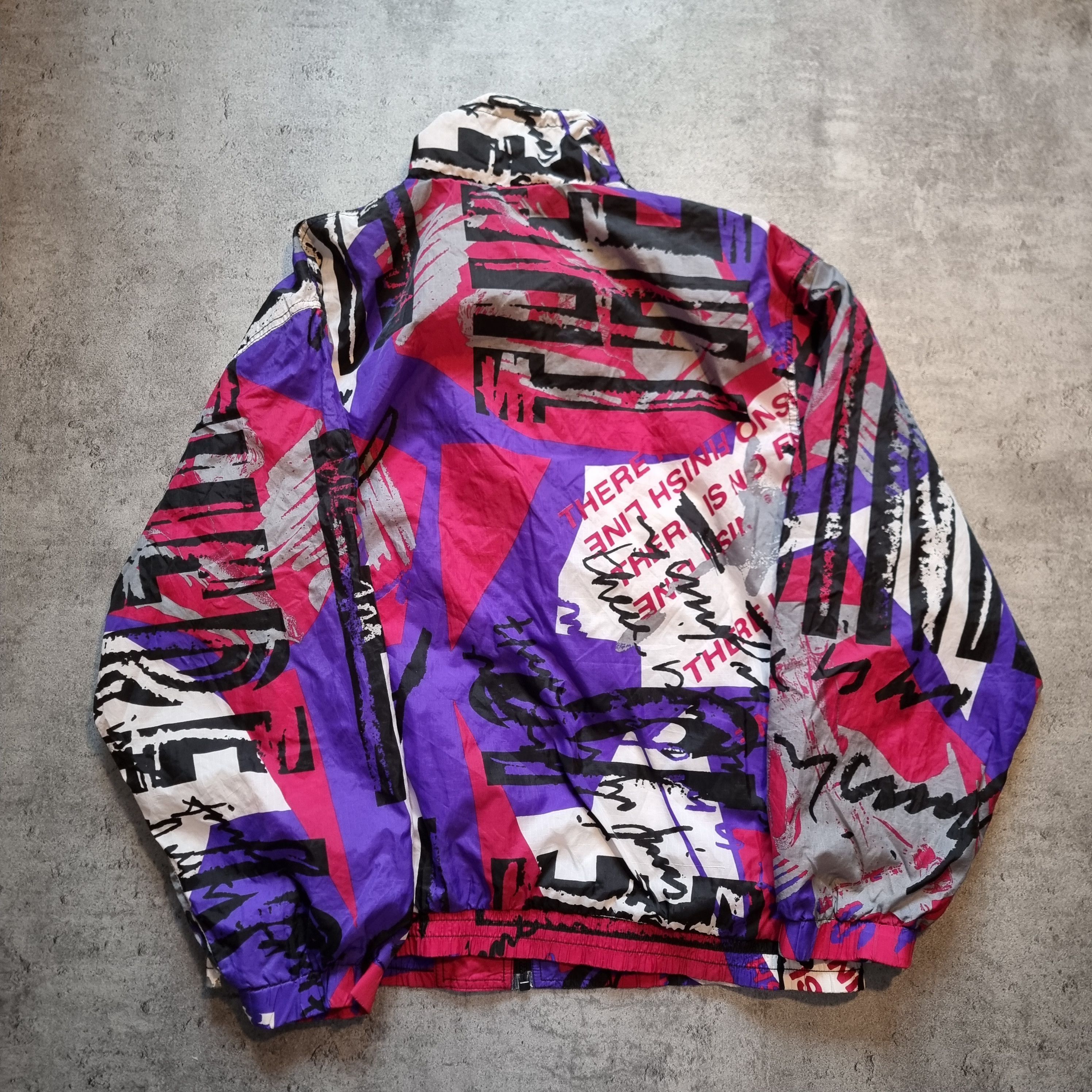 Nike Nike Jacket Multi Coloured Crazy Vintage 90s Windbreaker Size US M / EU 48-50 / 2 - 7 Thumbnail