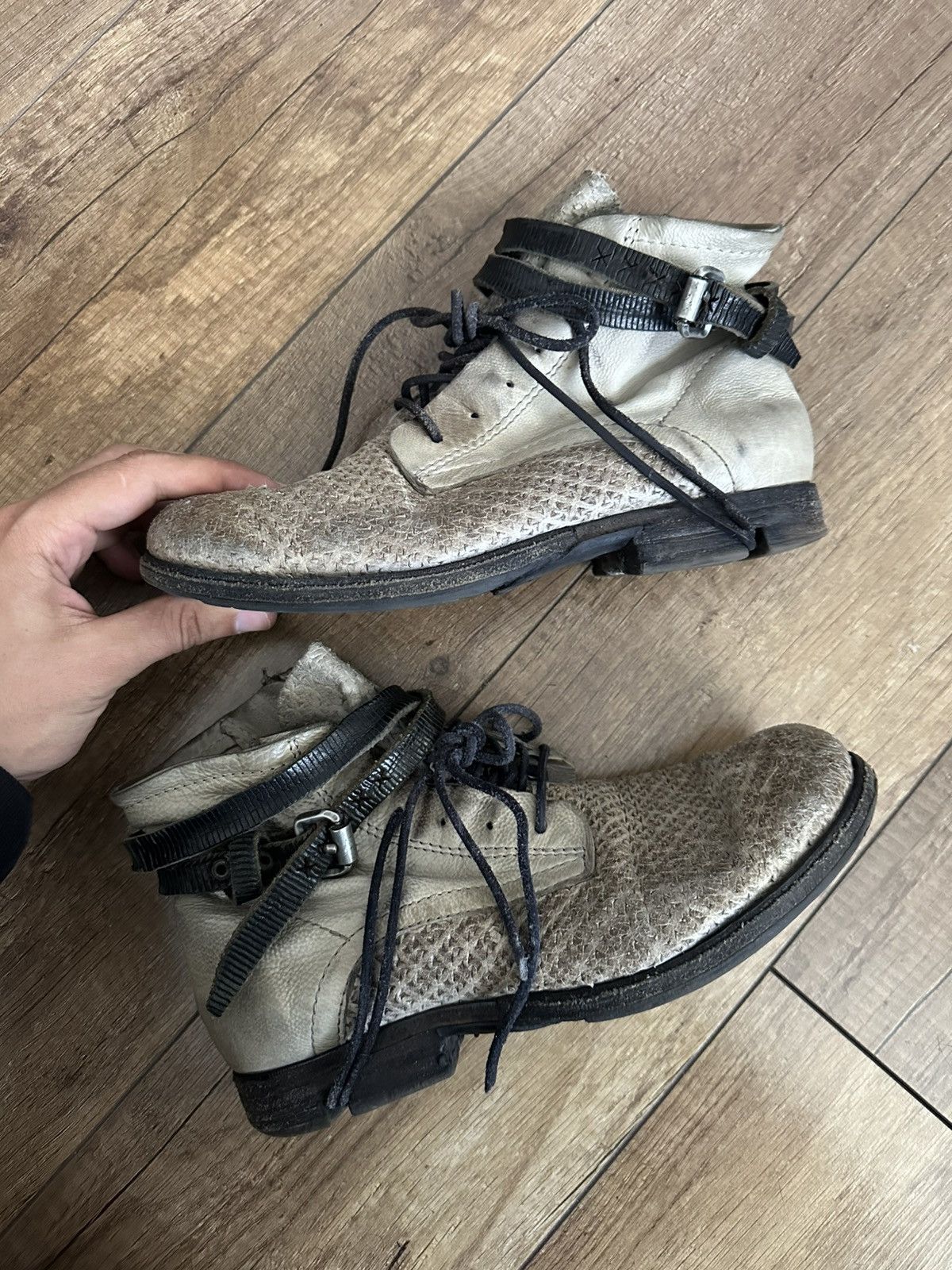 A.S.98 AS 98 Airstep Leather Boots Shoes Vintage Avant Garde Size US 5 / EU 37 - 4 Thumbnail