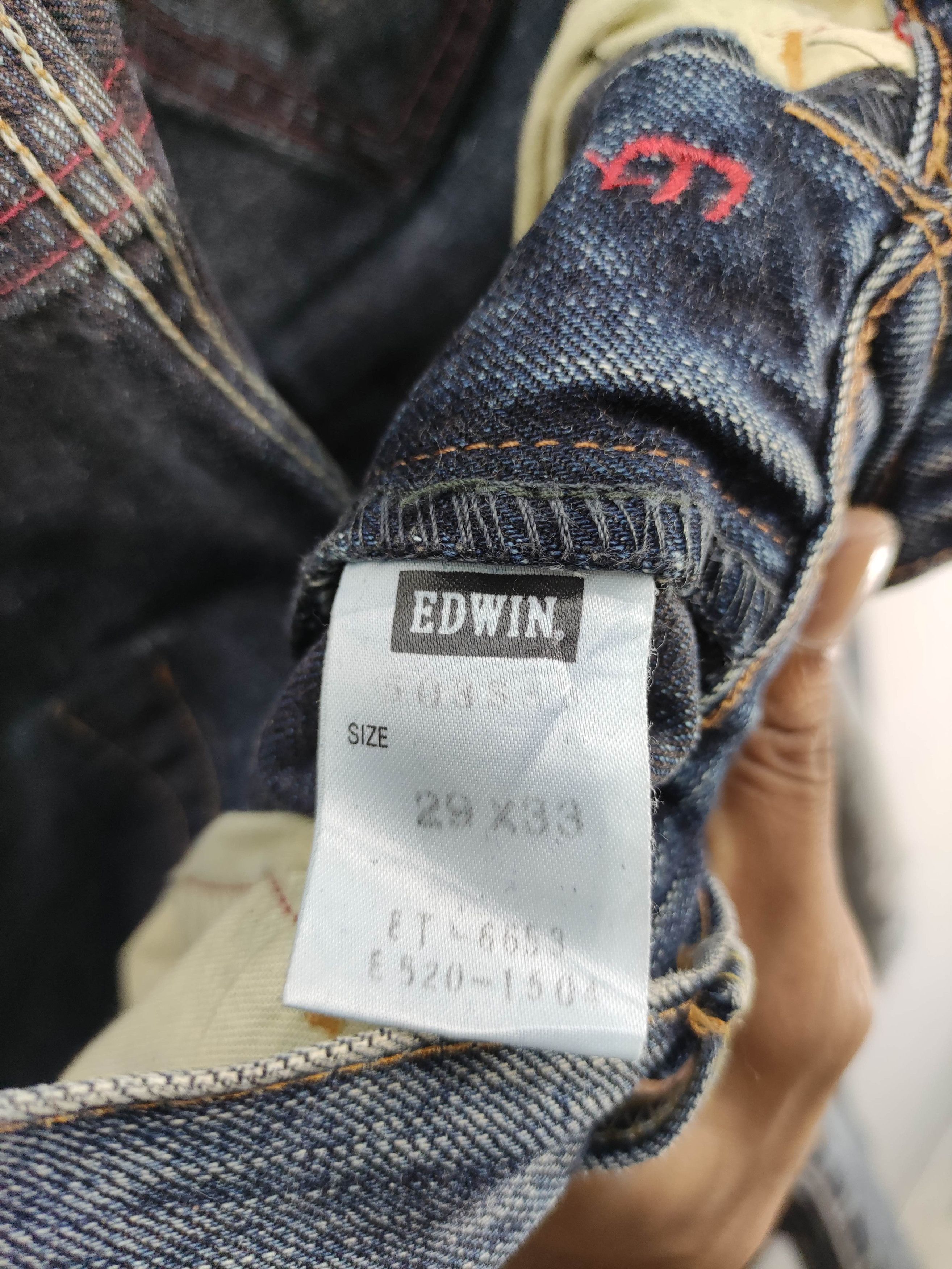 Edwin Vintage Edwin 503 Distressed Denim Jeans Flare Bootcut Size US 32 / EU 48 - 18 Thumbnail