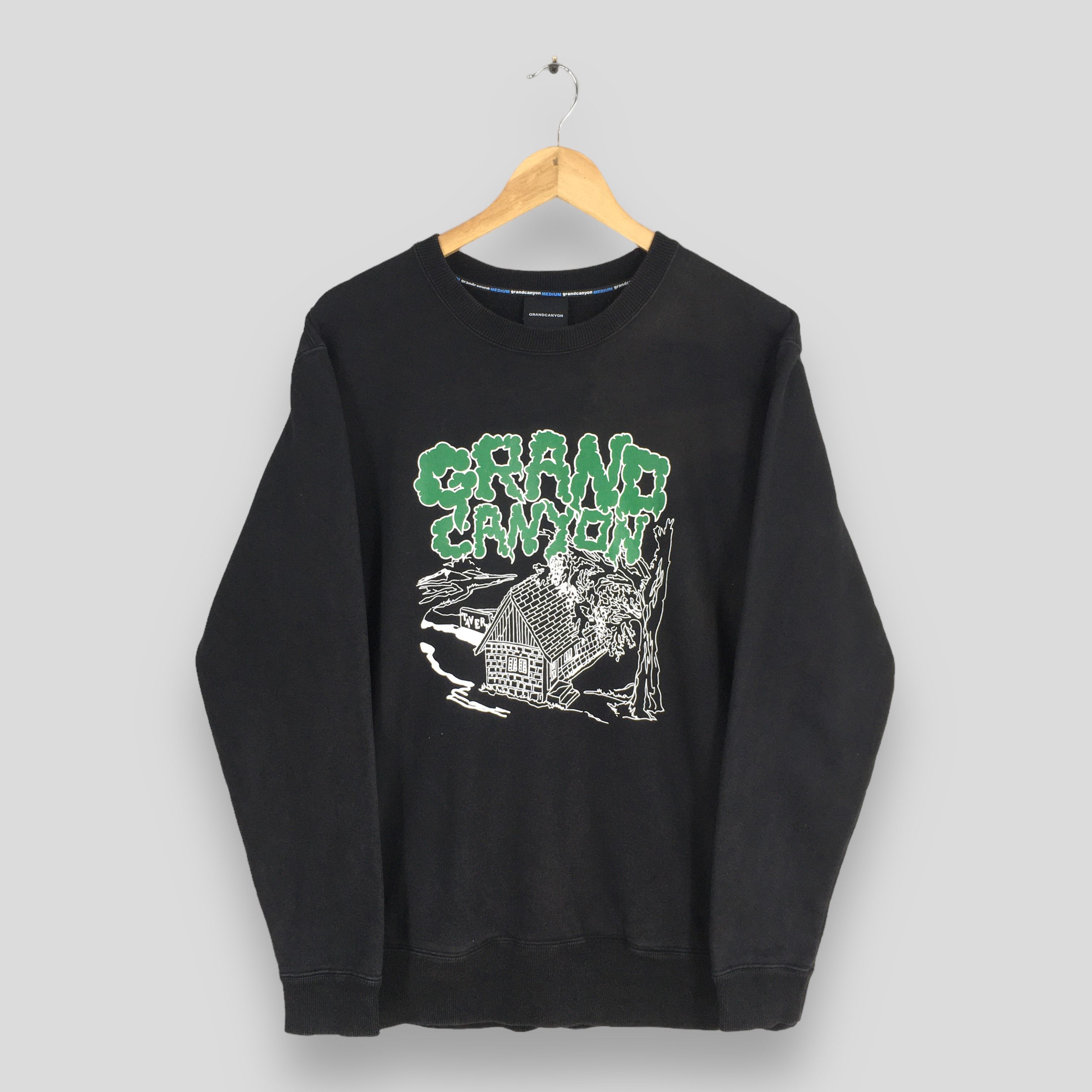 Vintage Vintage Grand Canyon Graffiti Painted Sweatshirt Large Size US L / EU 52-54 / 3 - 1 Thumbnail