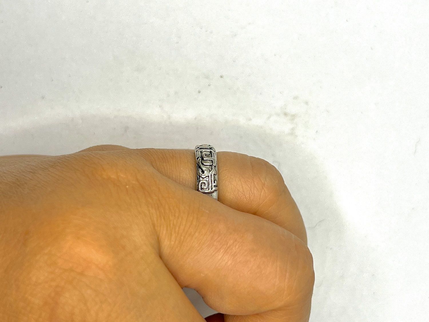 Jewelry Viking Tibetan Silver Ring - Size 8.5 Size ONE SIZE - 5 Thumbnail