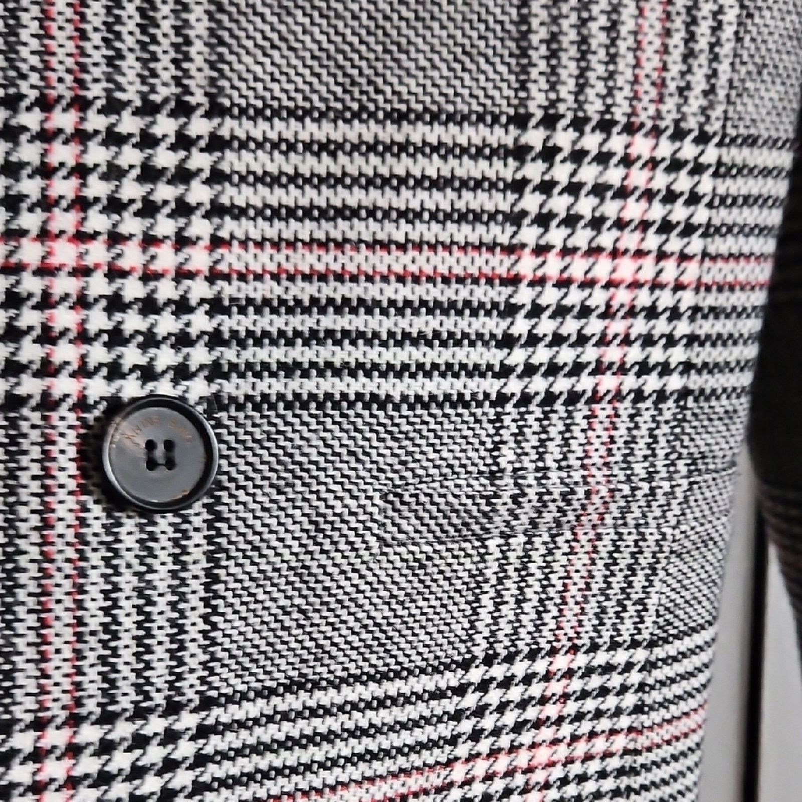Anine Bing Anine Bing Size S Black and White Checkered Blazer Size S / US 4 / IT 40 - 6 Thumbnail