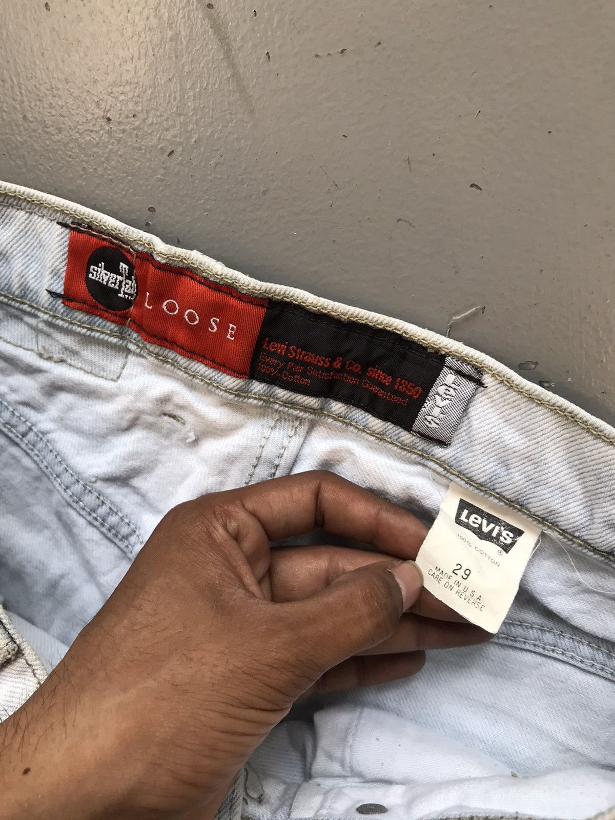 Levi's Vintage Levi’s silver tab jort Size US 28 / EU 44 - 4 Thumbnail
