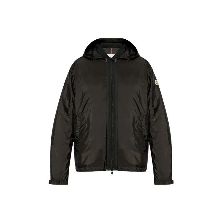 Moncler Moncler Men's Solid Hooded Logo Detachable Jacket Size US XXL / EU 58 / 5 - 1 Thumbnail