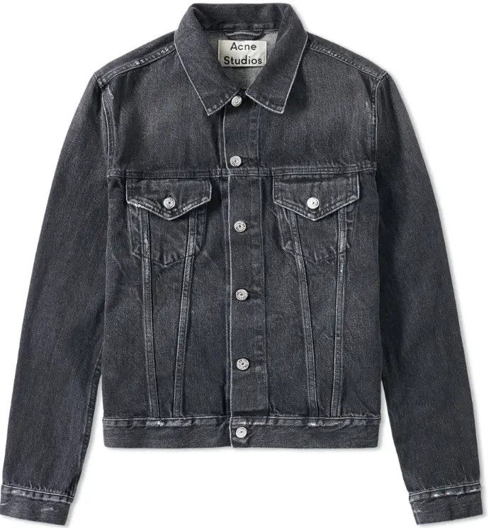 Acne Studios WHO VTG BLACK PAW16 Denim Jackets Size US L / EU 52-54 / 3 - 6 Thumbnail