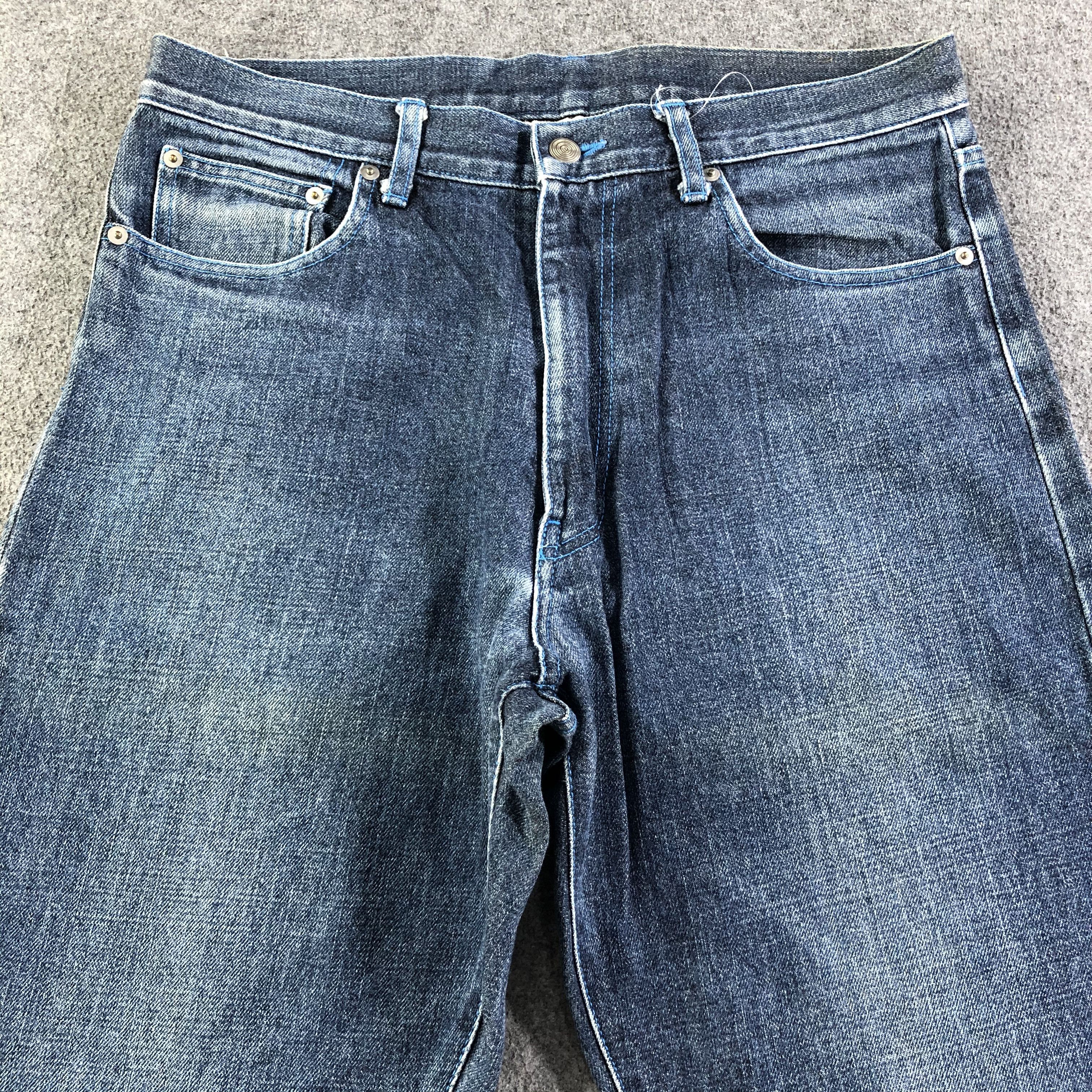 Japanese Brand Japanese Brand ILL Jeans Blue Straight Denim -J2710 Size US 34 / EU 50 - 3 Thumbnail