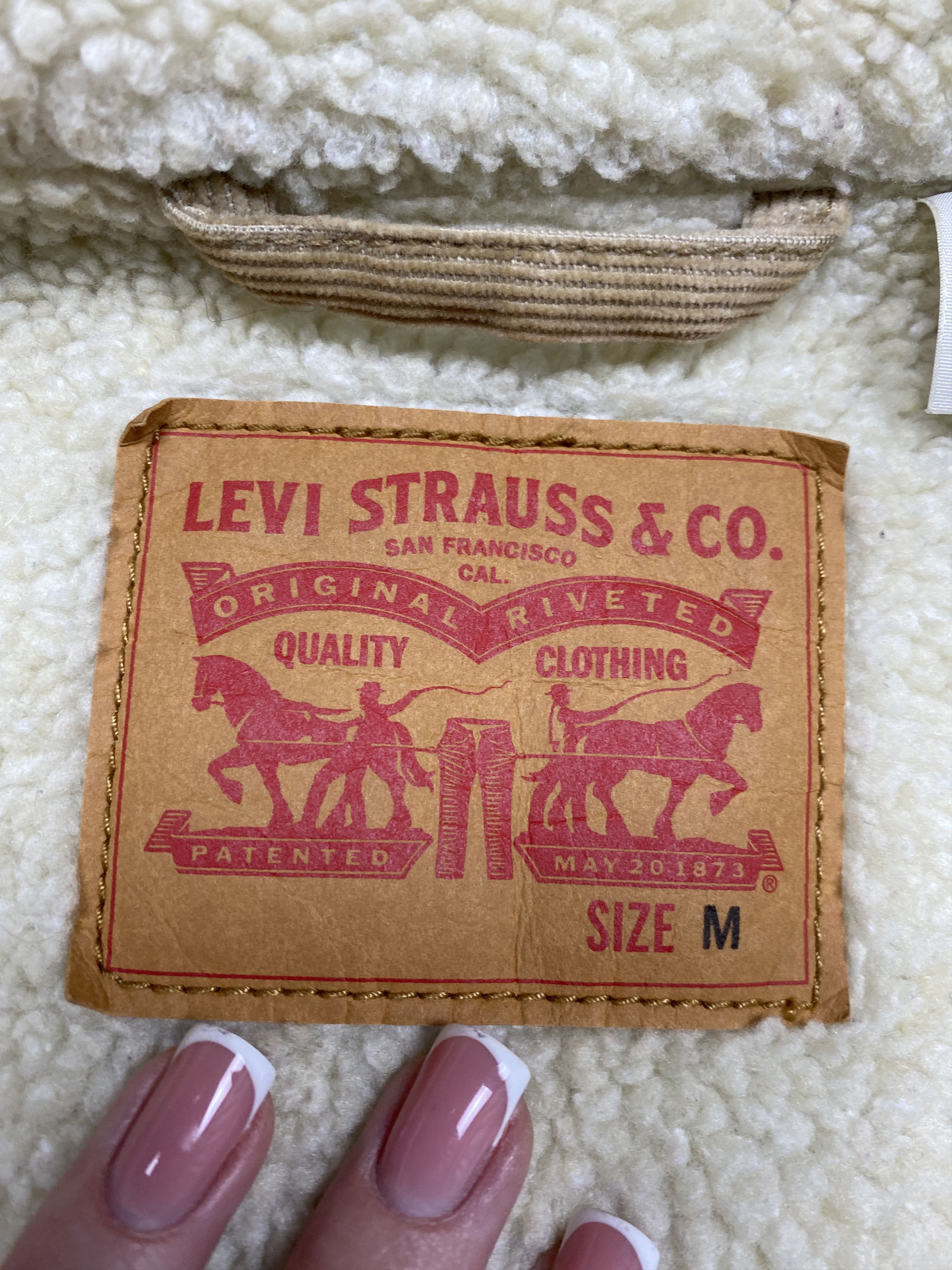 Levi's × Levi's Vintage Clothing Levi's Vintage Mens Corduroy Denim Sherpa Jacket Size US M / EU 48-50 / 2 - 5 Thumbnail