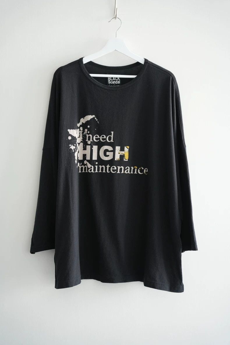 Yohji Yamamoto Yohji Yamamoto 18 Bat Sleeve Banner Long Sleeve 2501-Nextar Size US M / EU 48-50 / 2 - 1 Thumbnail