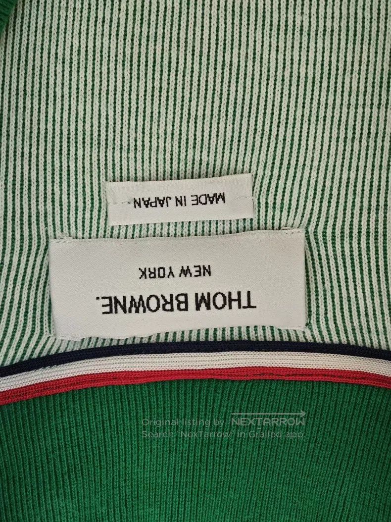 Thom Browne Thom Browne Knitwear jacket Size US L / EU 52-54 / 3 - 5 Thumbnail