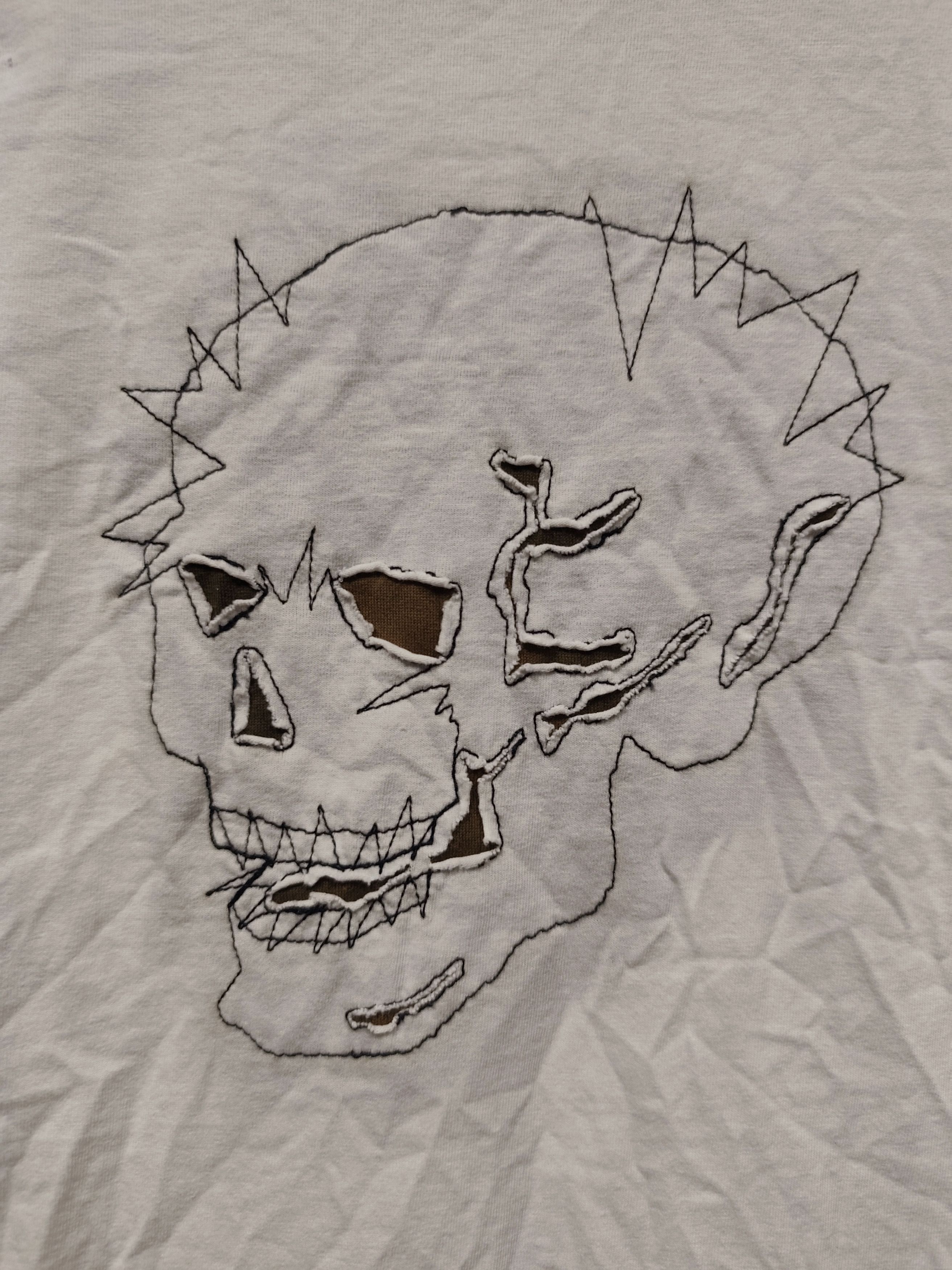 Yohji Yamamoto Vintage t shirt yohji Yamamoto Skull Size US M / EU 48-50 / 2 - 3 Thumbnail