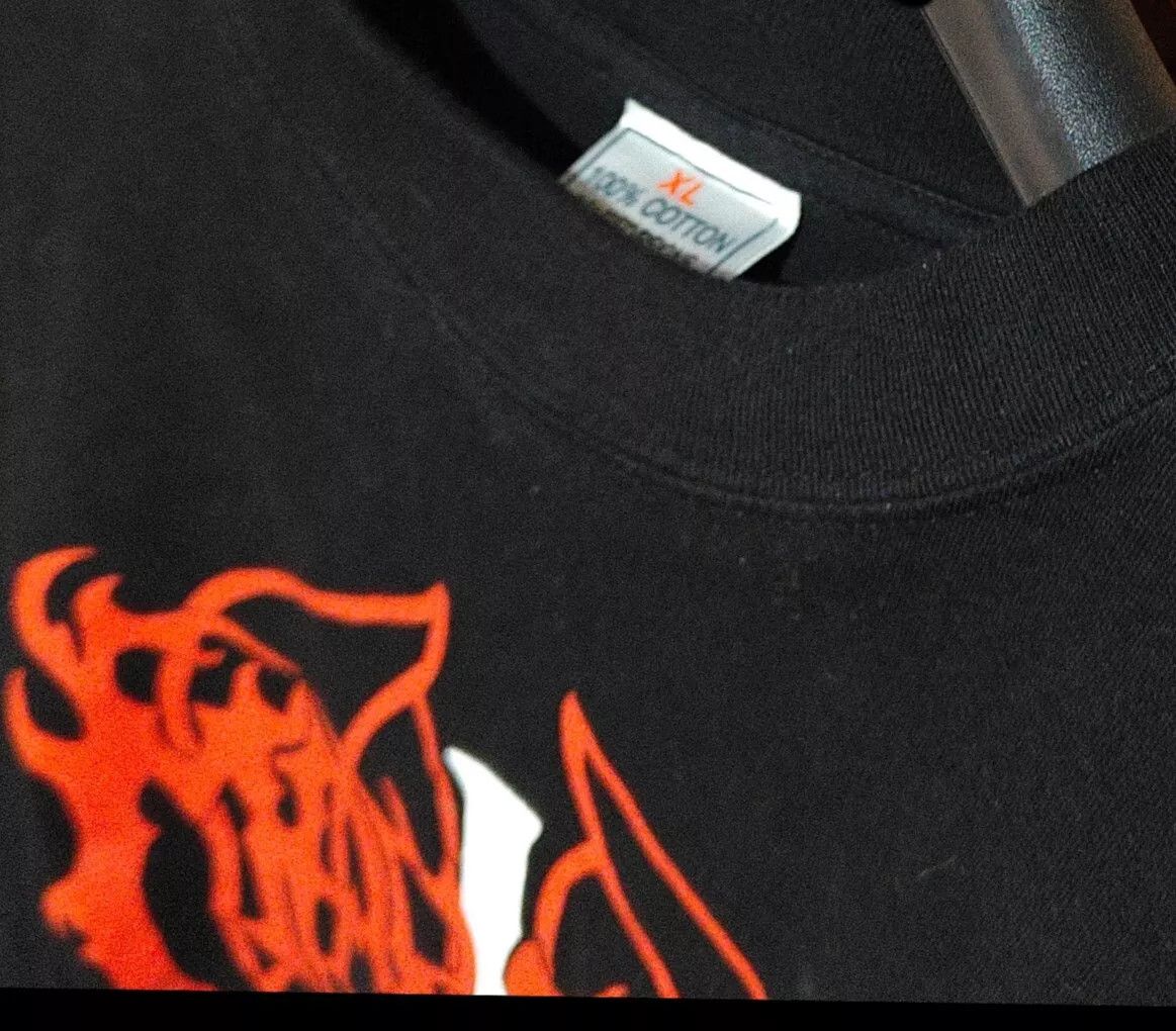Band Tees × Vintage MARDUK 1995 Vintage t-Shirt XL - Fuck Me Jesus - Black Metal Size US XL / EU 56 / 4 - 3 Thumbnail