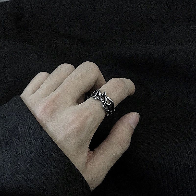 Jewelry Matchless Jewelry Rings Open Size Chrome Ring (Size 7-13) Size ONE SIZE - 1 Thumbnail