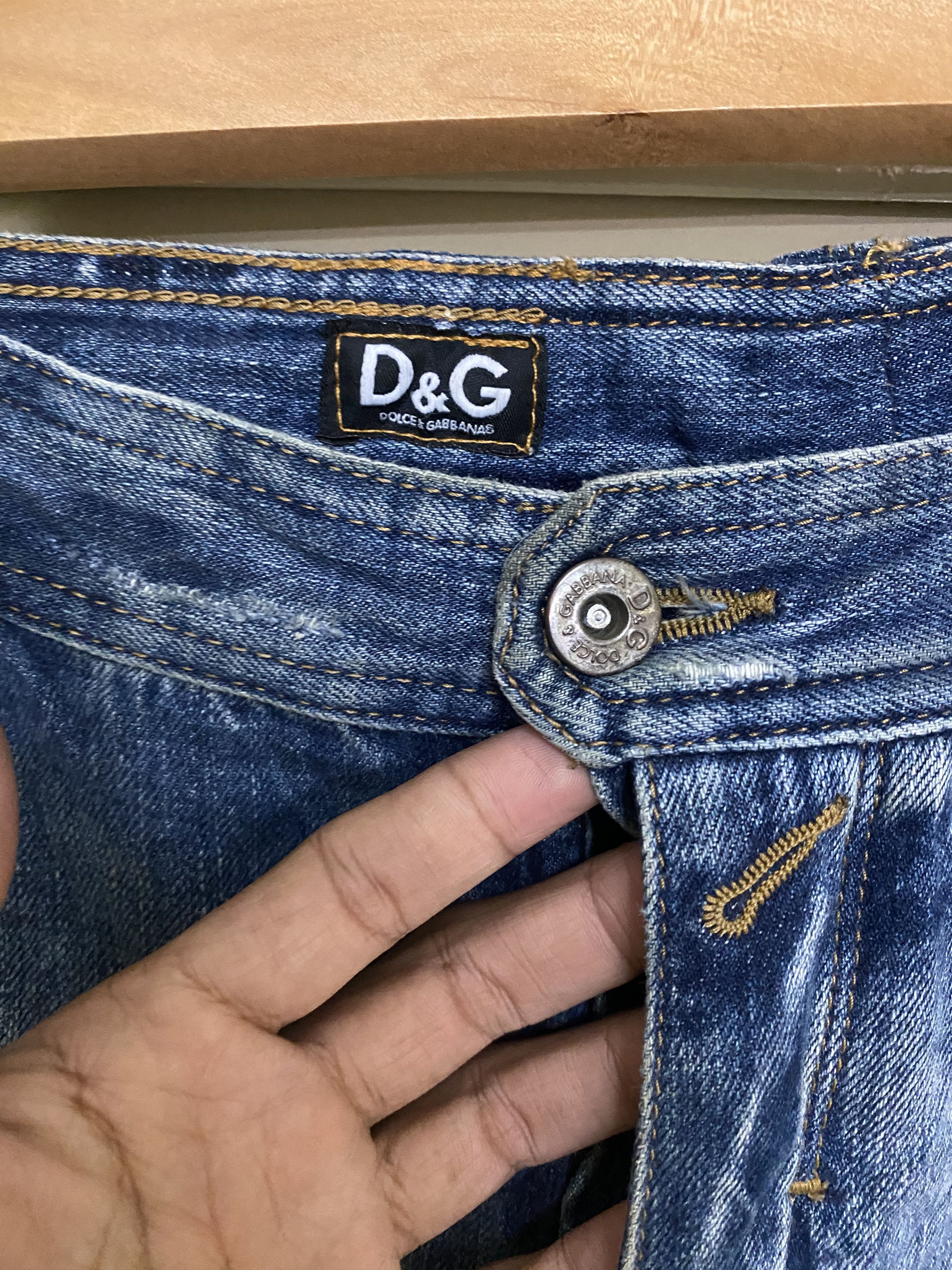 Dolce & Gabbana Dolce Gabbana Distressed Jeans Size US 36 / EU 52 - 3 Thumbnail