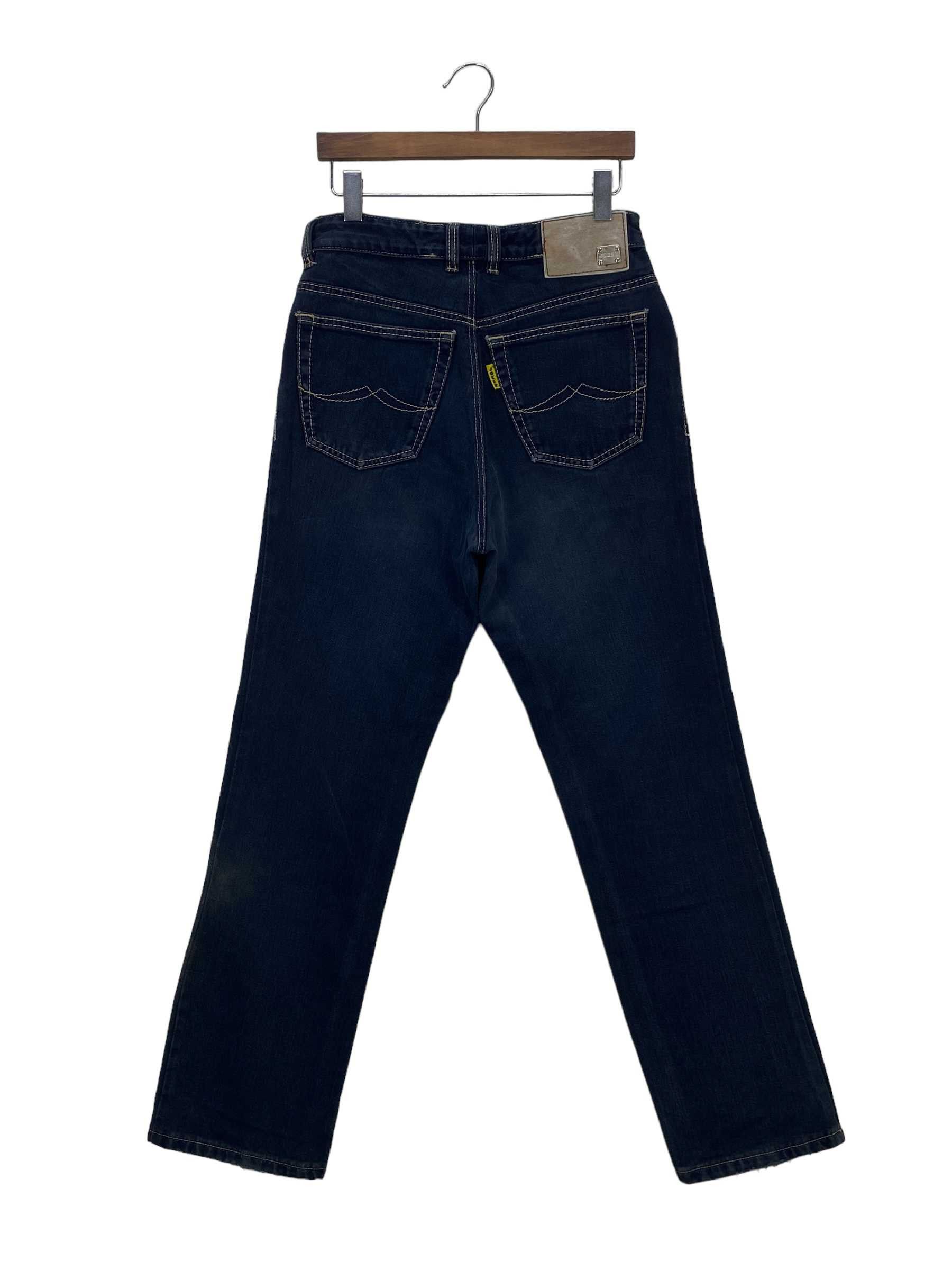 image of Distressed Denim Joker Denim Jeans Hip Hop Skateboards Baggy in Blue, Men's (Size 29)