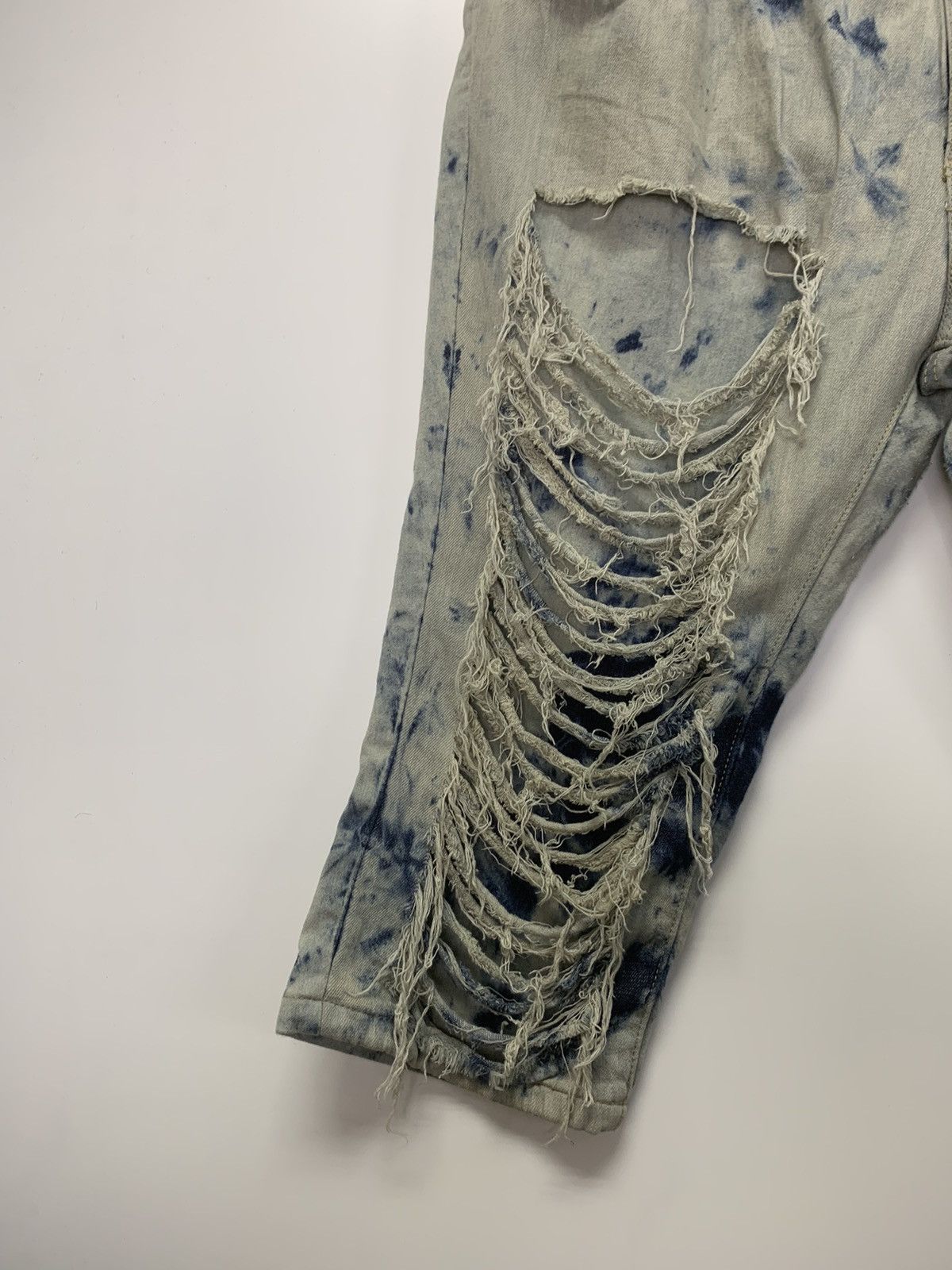 Japanese Brand Dazi Distress denim Style Size US 38 / EU 54 - 5 Thumbnail