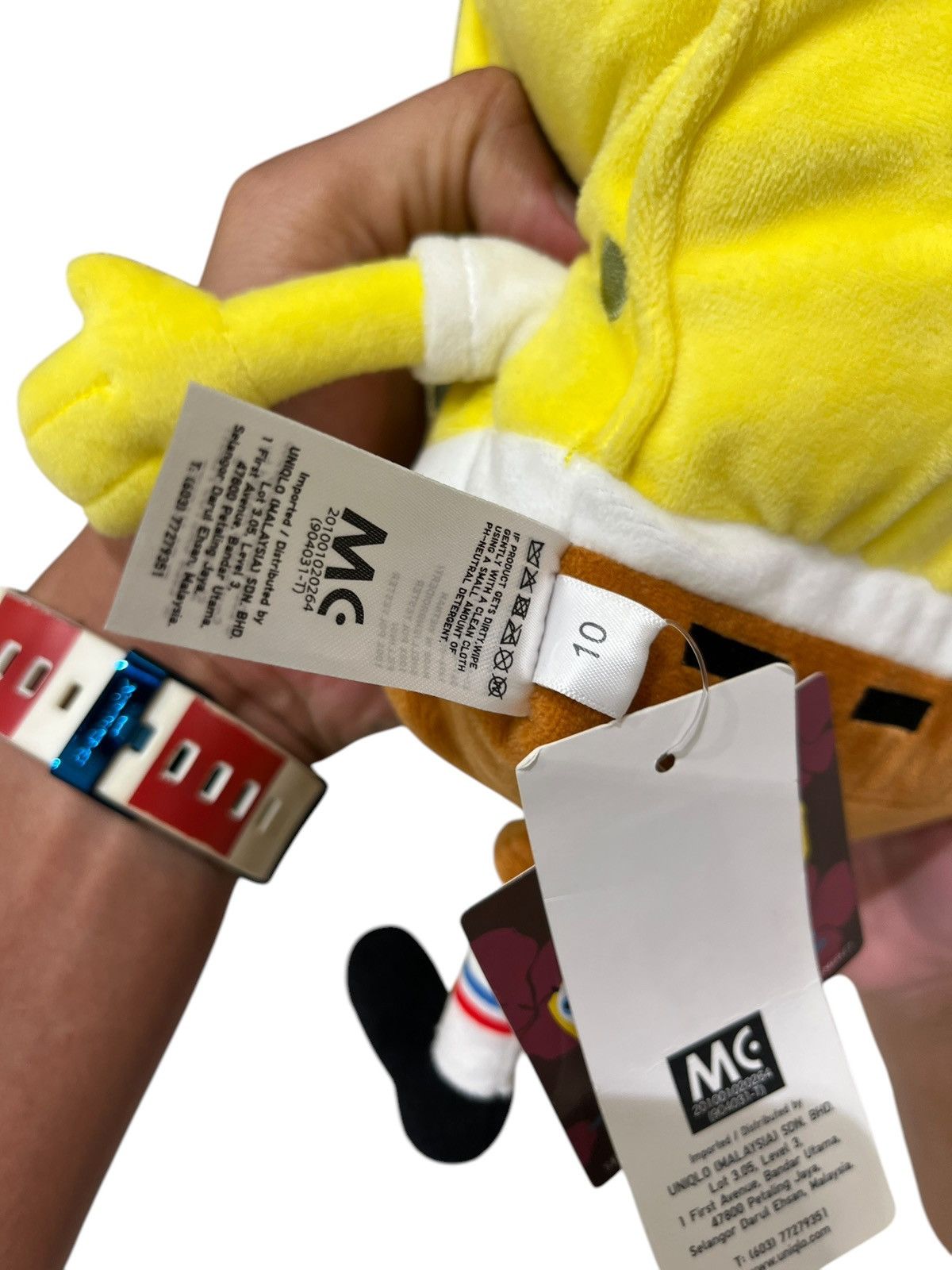 Cactus Plant Flea Market × Uniqlo CPFM x Uniqlo Plush Set Spongebob & Patrick Size ONE SIZE - 7 Thumbnail