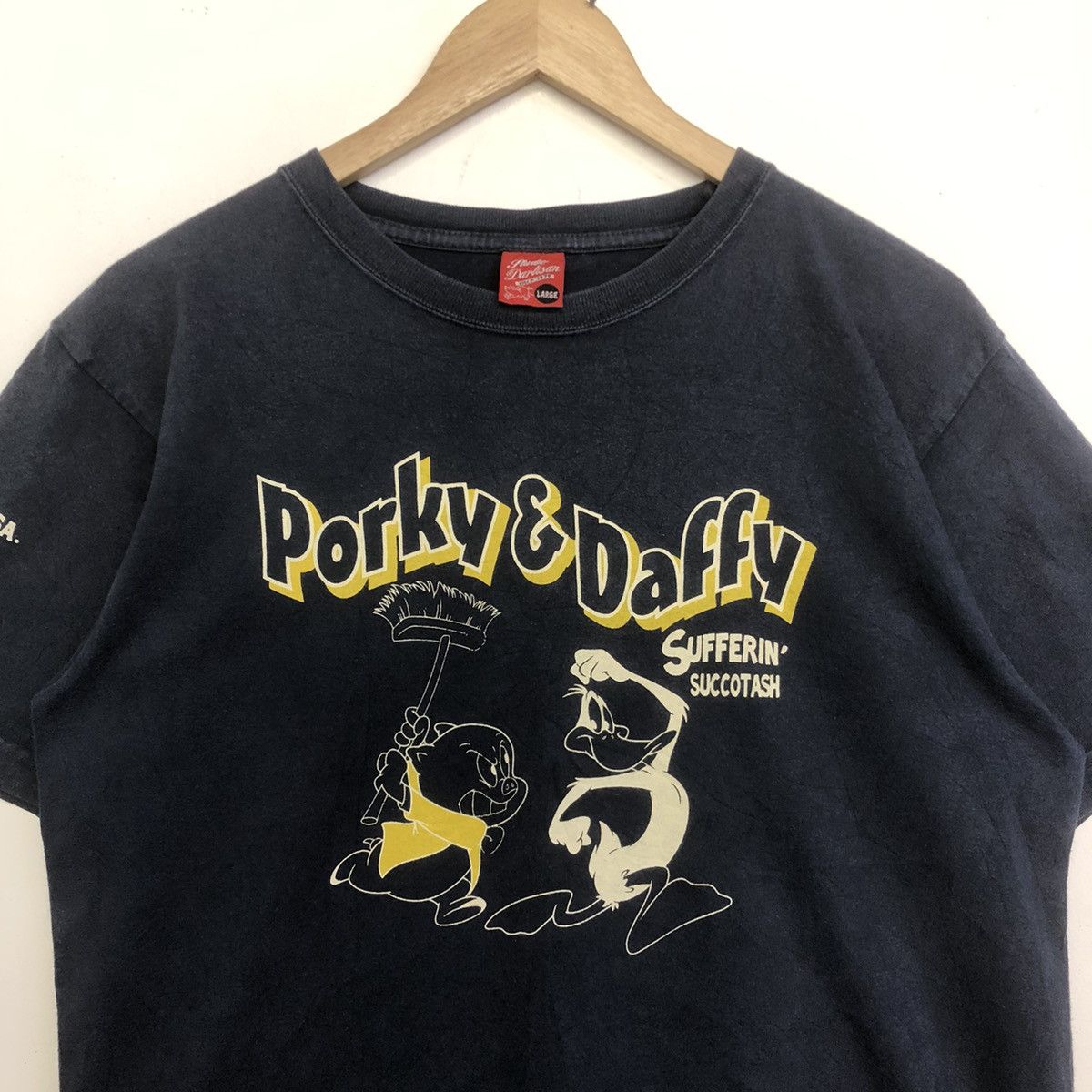 Studio D'Artisan STUDIO D ARTISAN PORKY AND DAFFY CARTOON TSHIRT Size US L / EU 52-54 / 3 - 2 Thumbnail