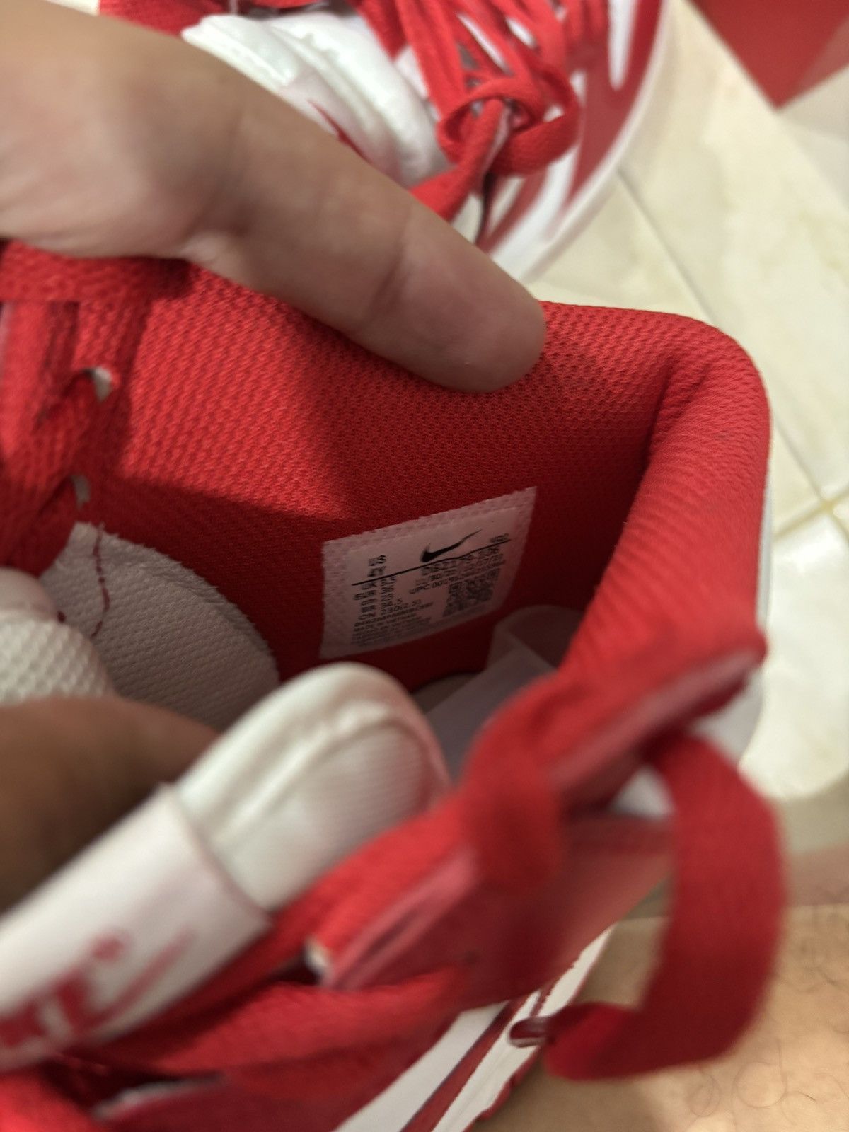Nike × Other Nike Dunk High University Red Size US 4.5 / IT 34.5 - 12 Thumbnail