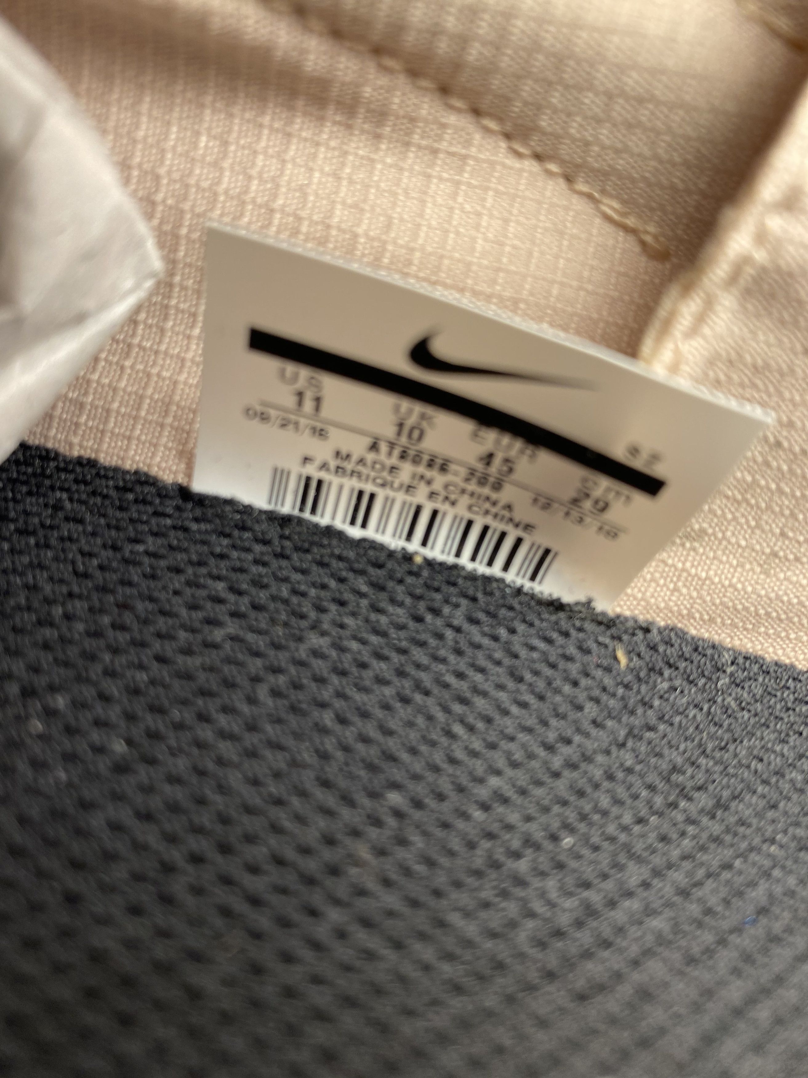 Fear of God × Nike Nike Air Fear of God Particle Beige Moc M11 DS OG Box Size US 11 / EU 44 - 3 Thumbnail