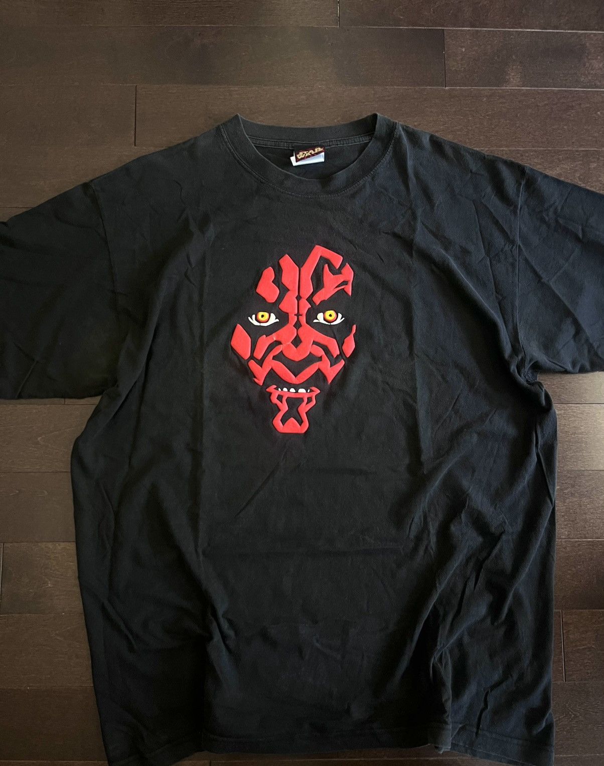 Star Wars Vintage 90s Star Wars Darth Maul T-shirt Sith Lord XL 1999 Size US XL / EU 56 / 4 - 1 Thumbnail