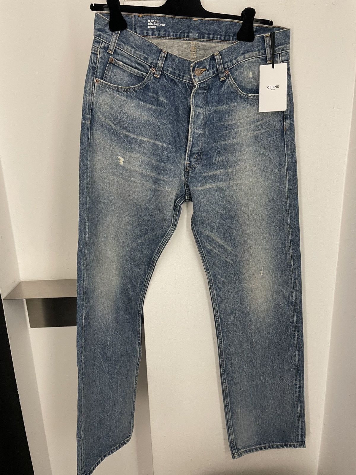 Celine Kurt jeans in morning light wash denim Size US 34 / EU 50 - 1 Thumbnail