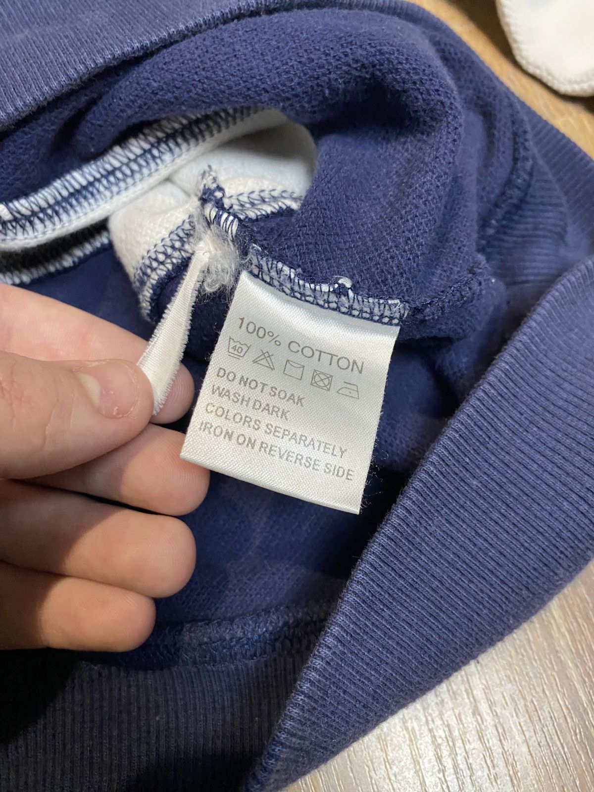 Vintage × Yves Saint Laurent Vintage YSL Yves Saint Laurent Stripped Sweatshirt Size US L / EU 52-54 / 3 - 15 Thumbnail