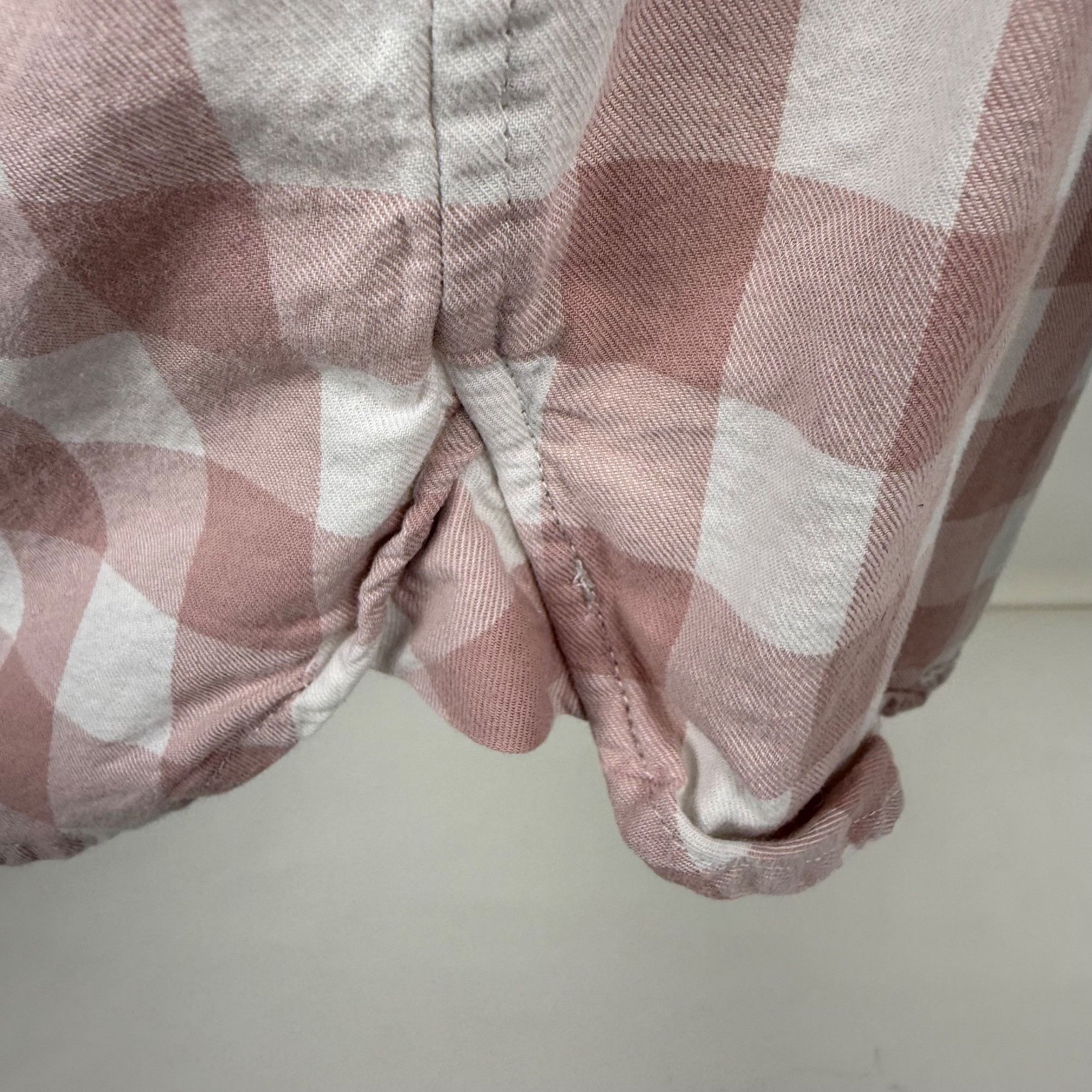 Gap Gap Women's Pink Checkered Western Button-Front Shirt Size M Size M / US 6-8 / IT 42-44 - 4 Thumbnail