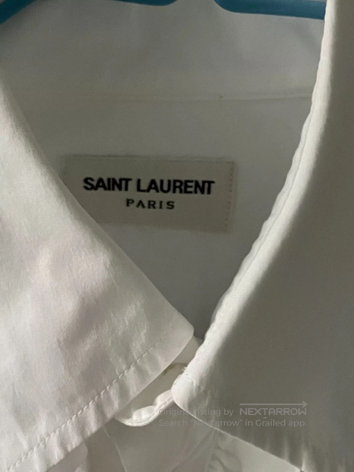 Saint Laurent Paris Saint Laurent Runway Ruffled White Shirt. Size S / US 4 / IT 40 - 3 Thumbnail