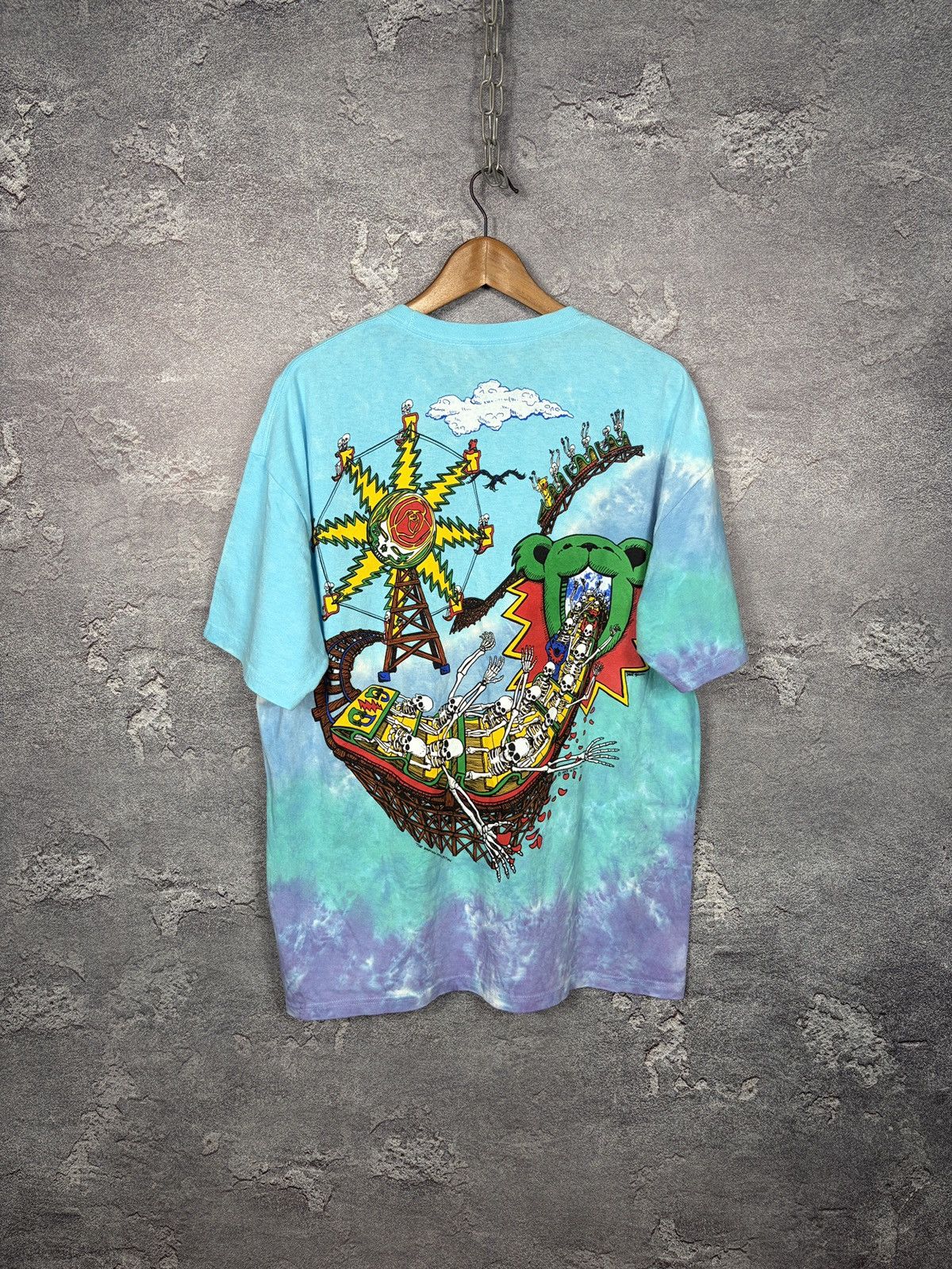 Liquid Blue Vintage Liquid Blue Grateful Dead Tie Dye T-shirt Size Xl Size US XL / EU 56 / 4 - 2 Thumbnail