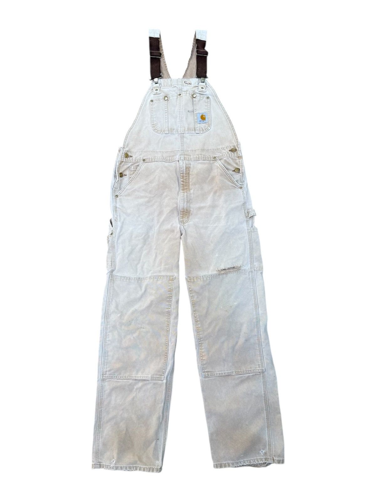 Carhartt 80s Carhartt Distressed Overall Size US 30 / EU 46 - 1 Thumbnail