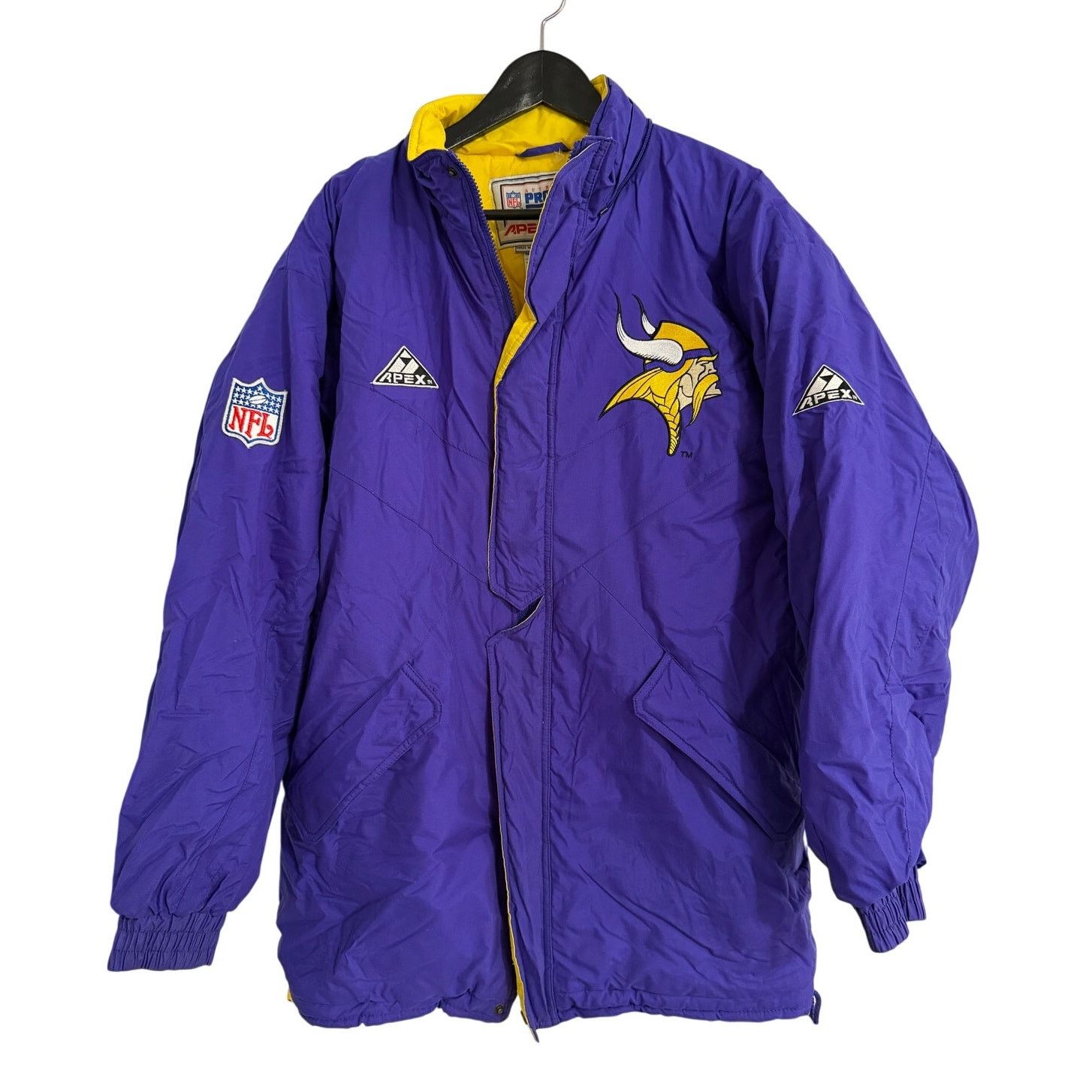 Apex One Vintage Minnesota Vikings Apex One Puffer Jacket Size L Size US M / EU 48-50 / 2 - 1 Thumbnail