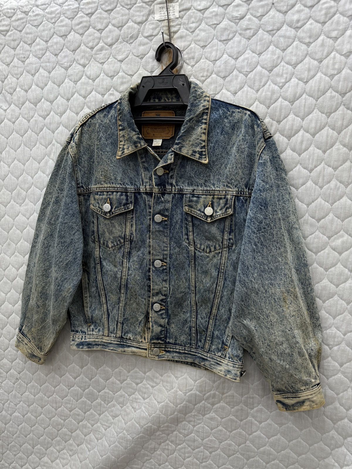 Edwin 🔥🔥🔥ARCHIVE VINTAGE EDWIN ACID WASH TRUCKER JACKET Size US M / EU 48-50 / 2 - 3 Thumbnail