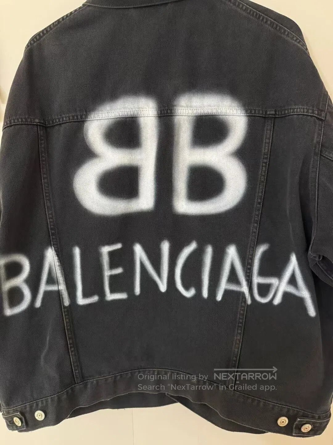 Balenciaga balenciaga graffiti denim jacket. Size US S / EU 44-46 / 1 - 3 Thumbnail