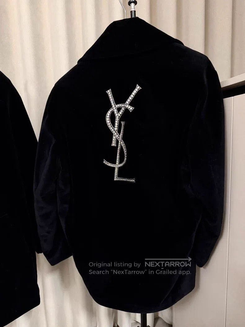 Saint Laurent Paris Saint Laurent Paris universal size Crystal Beaded Puffer Co Size US M / EU 48-50 / 2 - 5 Thumbnail
