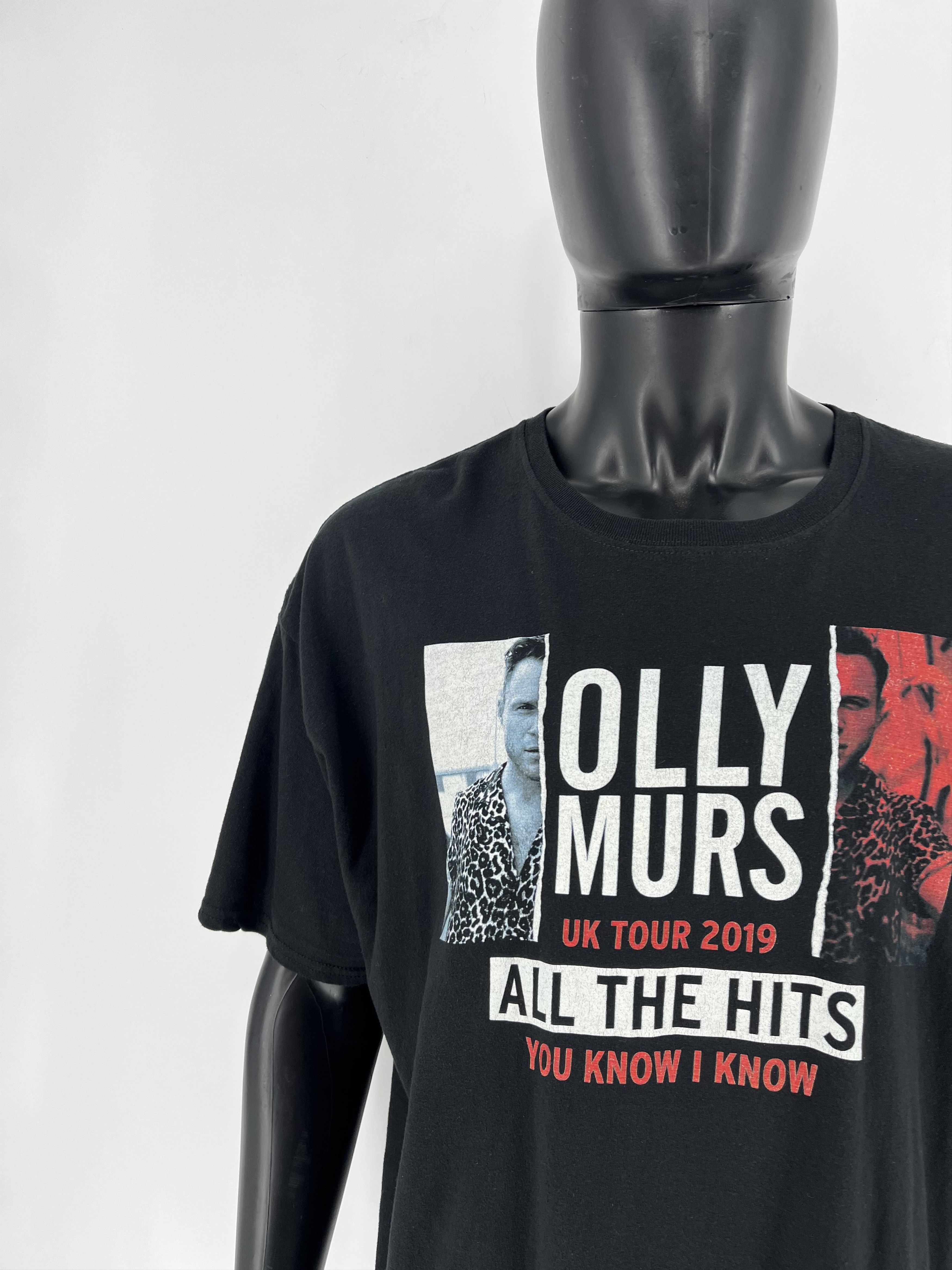 Band Tees Olly Murs Band Tee Tshirts Vintage Size XXL World Tour 2019 Size US XXL / EU 58 / 5 - 6 Thumbnail