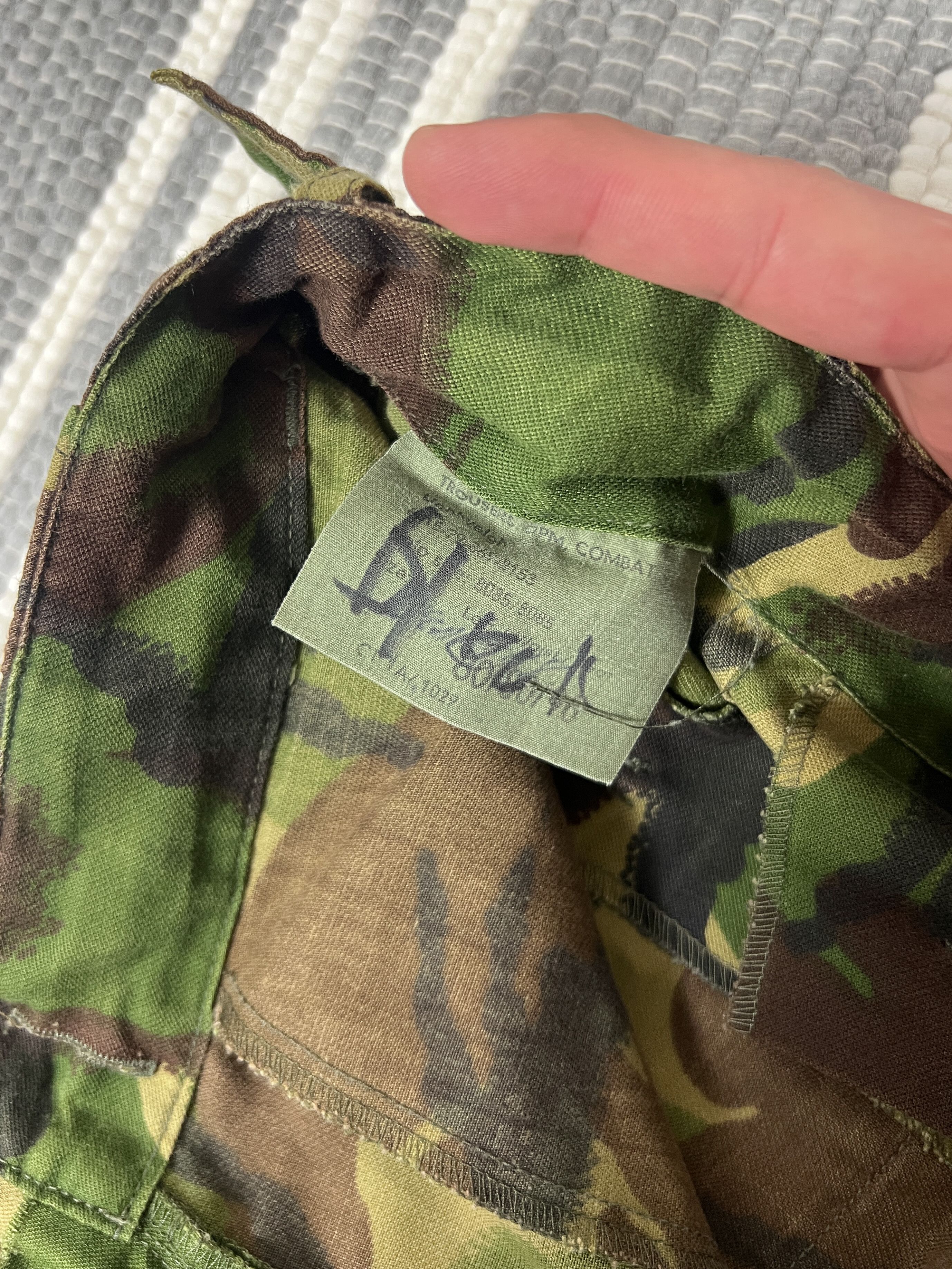Vintage Vintage Military Cargo Combat Army Pants Size US 30 / EU 46 - 6 Thumbnail