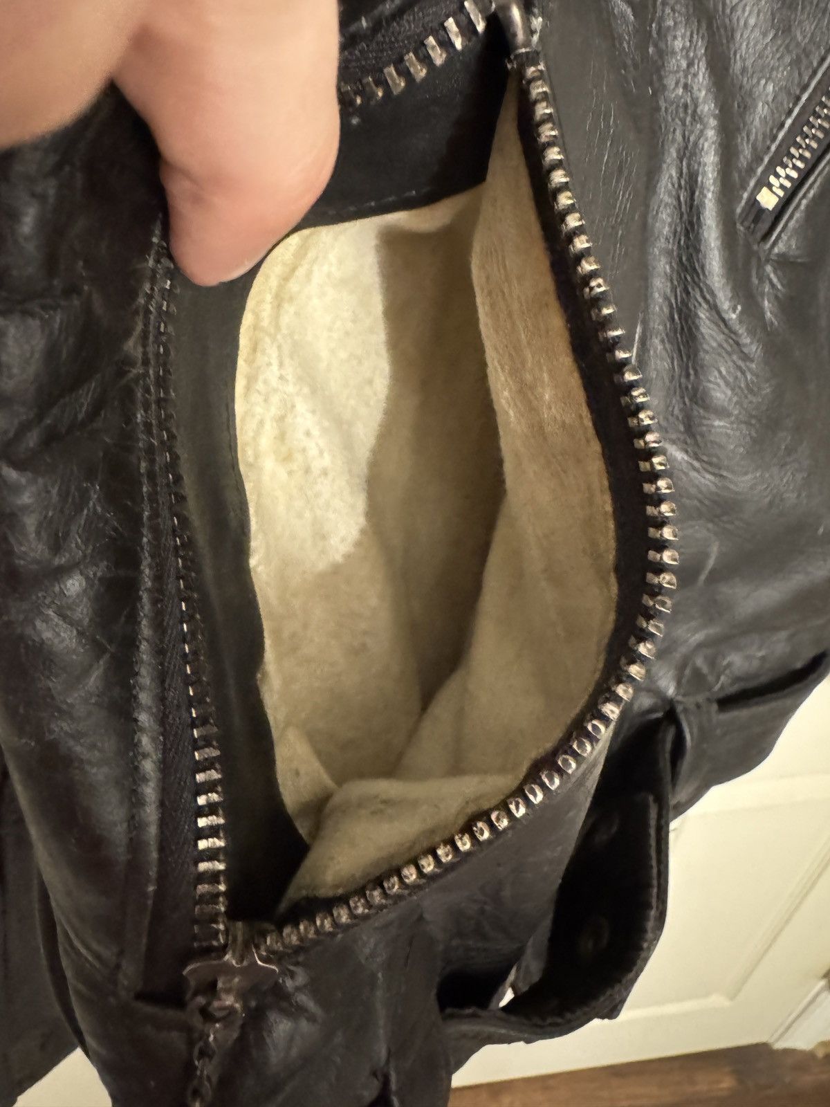 Vintage Rare 50s Guide Master by Wolf of Boston Leather Jacket Size XS / US 0-2 / IT 36-38 - 16 Thumbnail